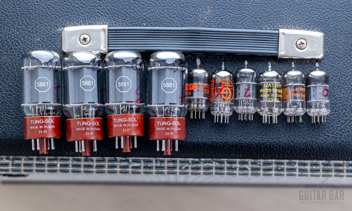 1970 Fender Twin Reverb, tube complement