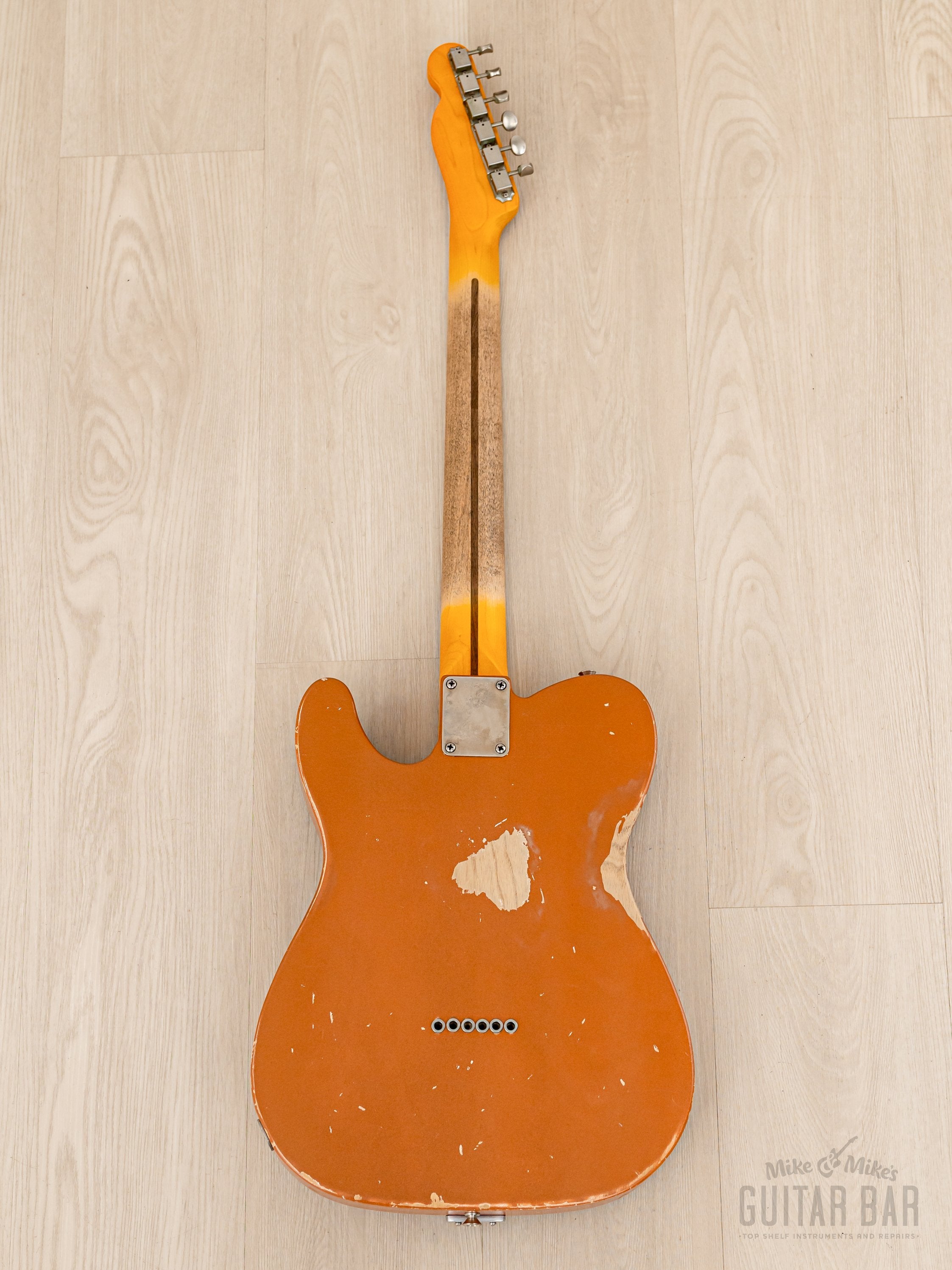 Telecaster Partscaster MJT Relic Copper Lacquer w/ Fender Licensed Neck, Lollar, Bigsby B16 & Case
