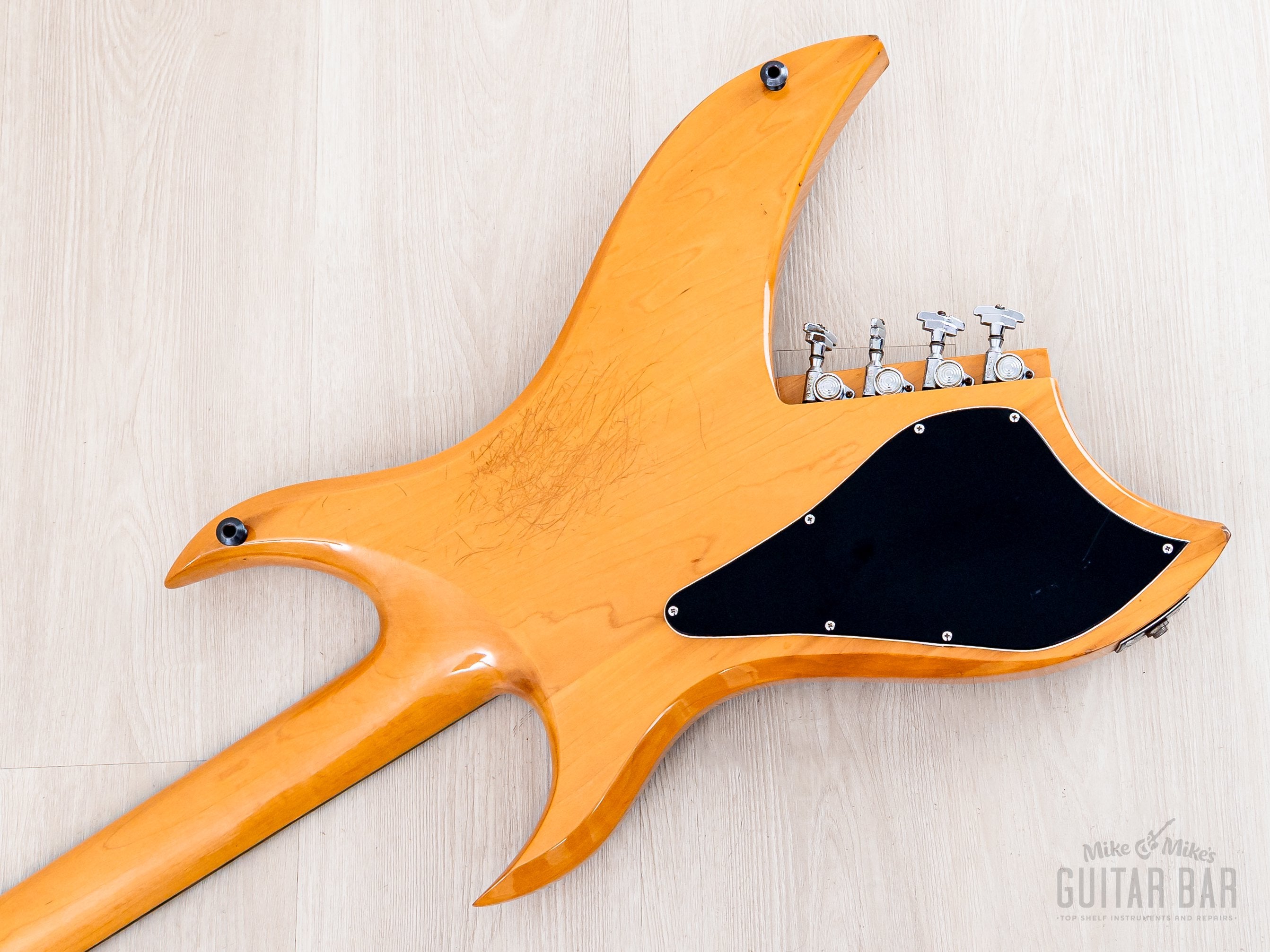 1980 Greco BB-1800 Bich Vintage 10-String Neck Through Guitar Natural