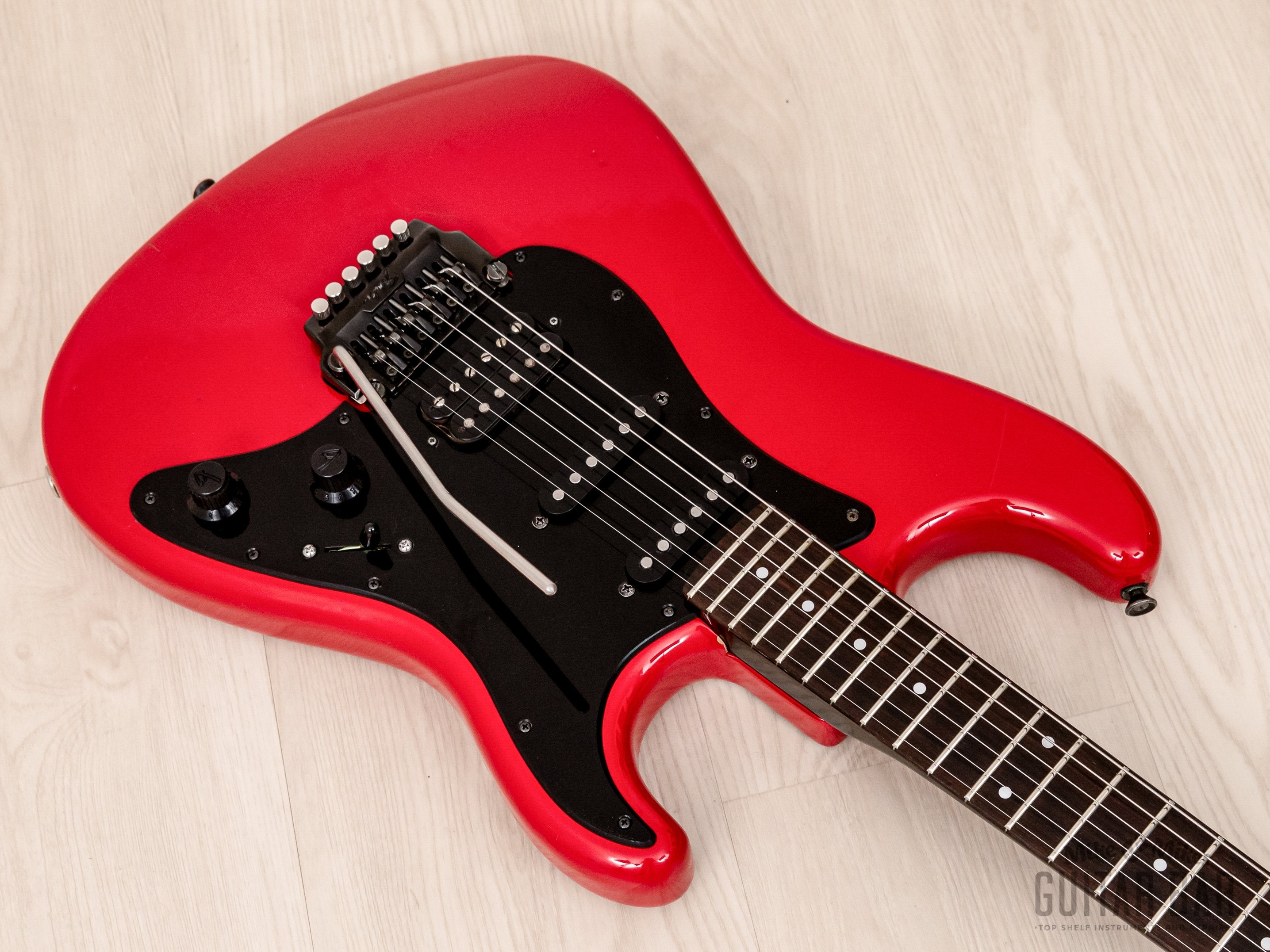 1985 Fender Boxer Series Stratocaster ST-556 Torino Red 100% Original, Japan MIJ Fujgen