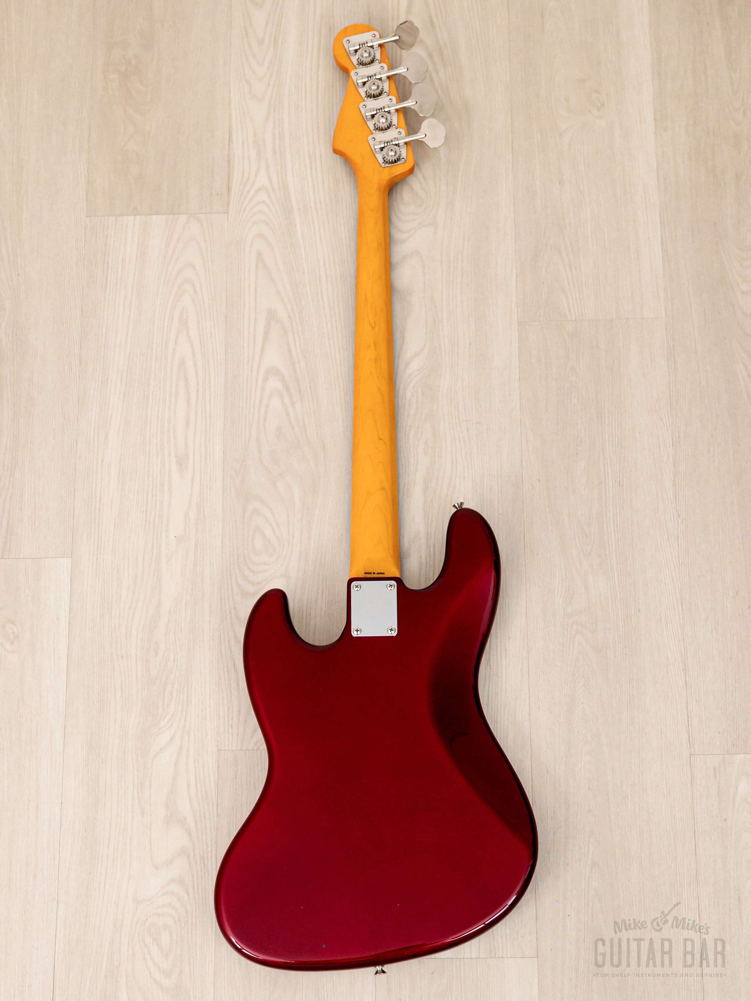 2009 Fender Jazz Bass ‘62 Vintage Reissue JB62-US Candy Apple Red w/ USA Pickups, Japan MIJ