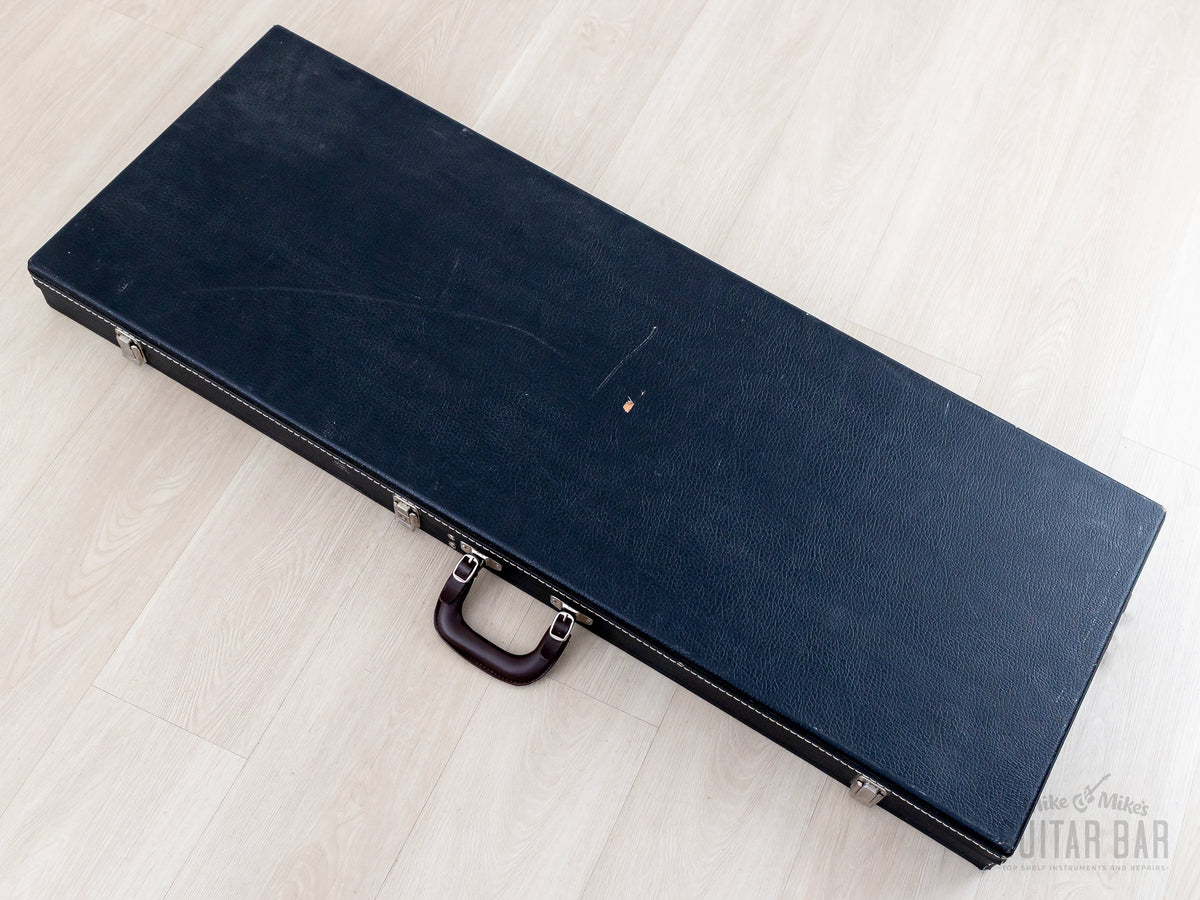 Original Ibanez black tolex hardshell case, closed