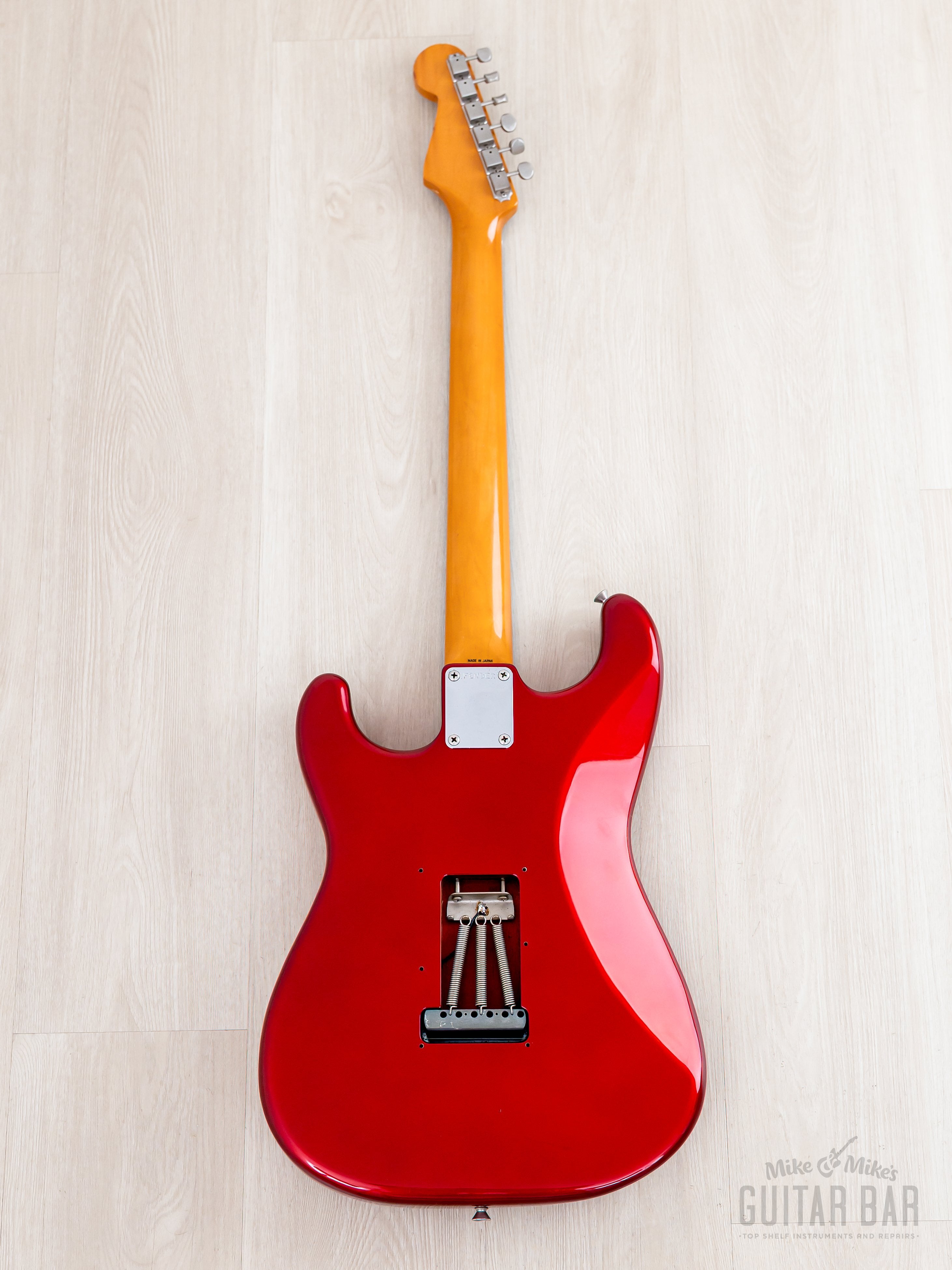 1992 Fender Stratocaster '62 Vintage Reissue ST62-53 Candy Apple Red 1