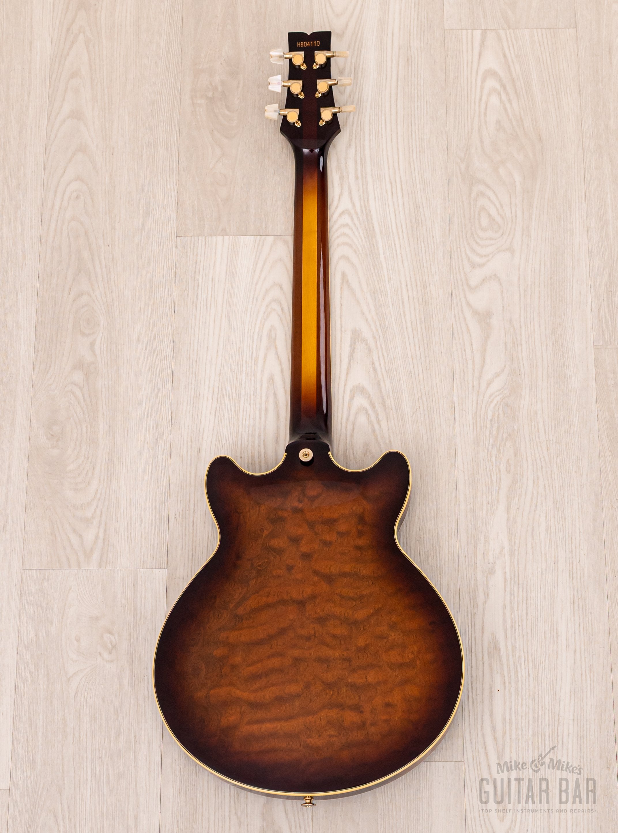 1988 Ibanez Artstar AM200 Burl Mahogany Vintage Semi-Hollow Guitar Antique Violin, Near-Mint