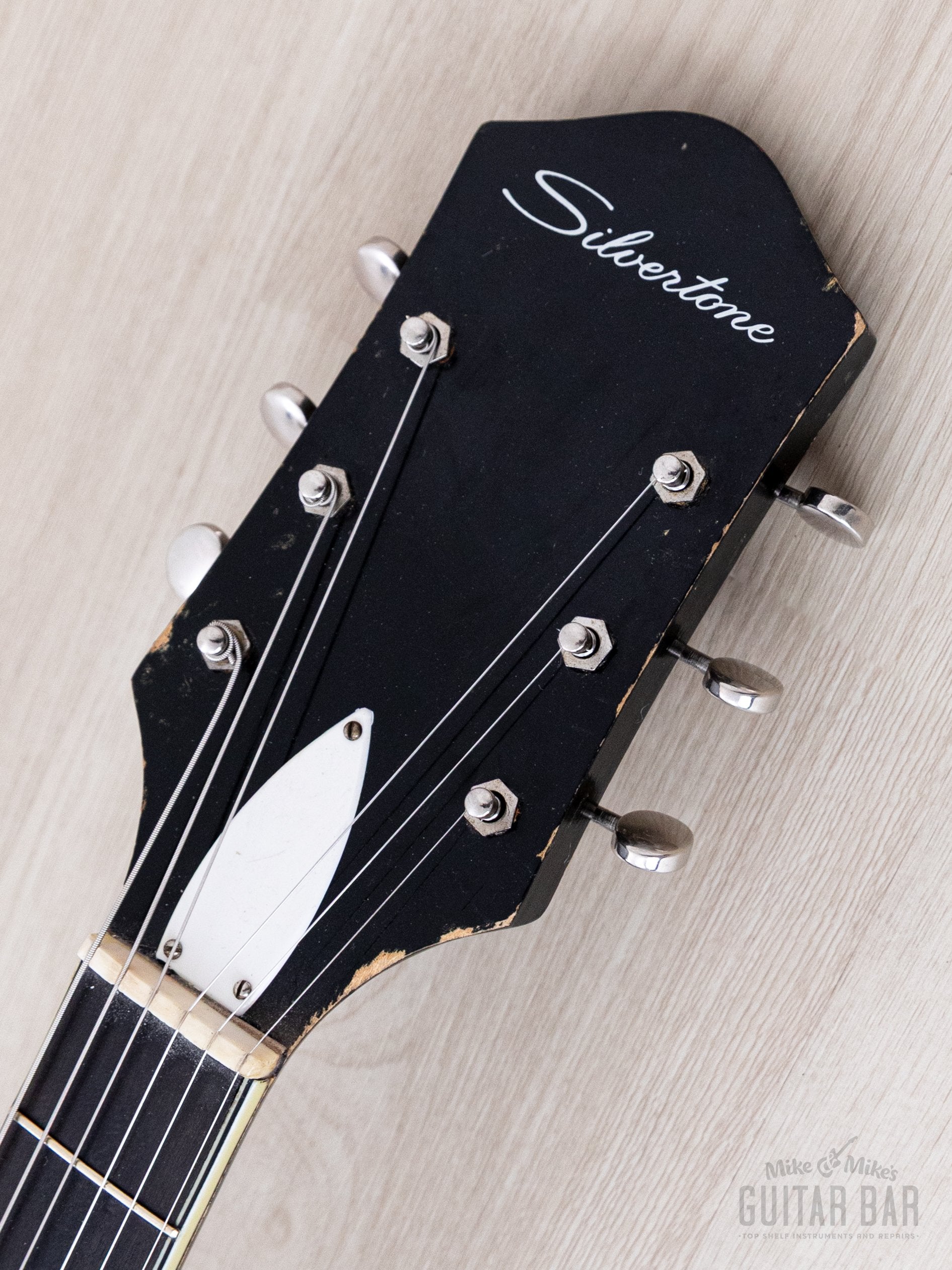 1960s Silvertone 1446 Chris Isaak Vintage Guitar by Harmony USA w/ Gib