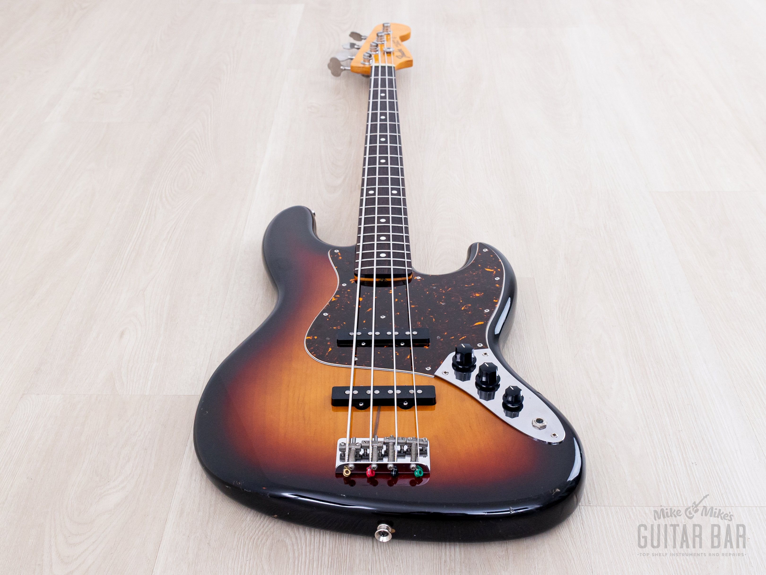 1989 Fender Jazz Bass '62 Vintage Reissue JB62-75 Sunburst