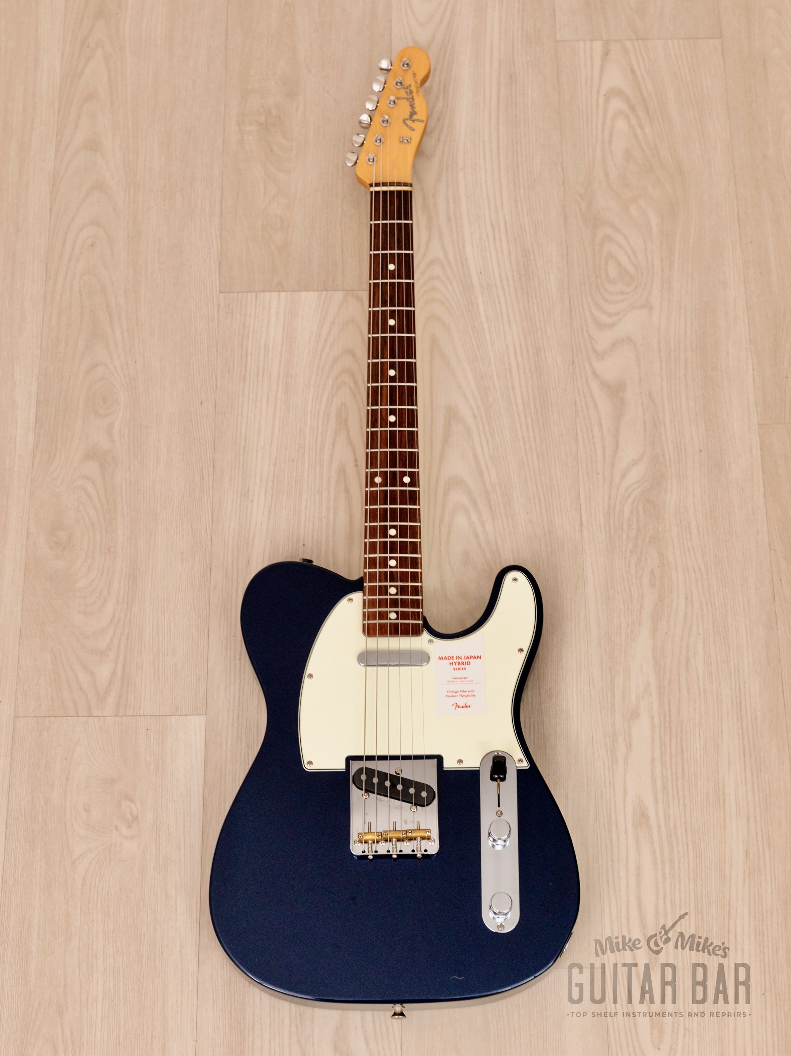 2019 Fender Hybrid 60s Telecaster Electric Guitar Midnight Blue w 