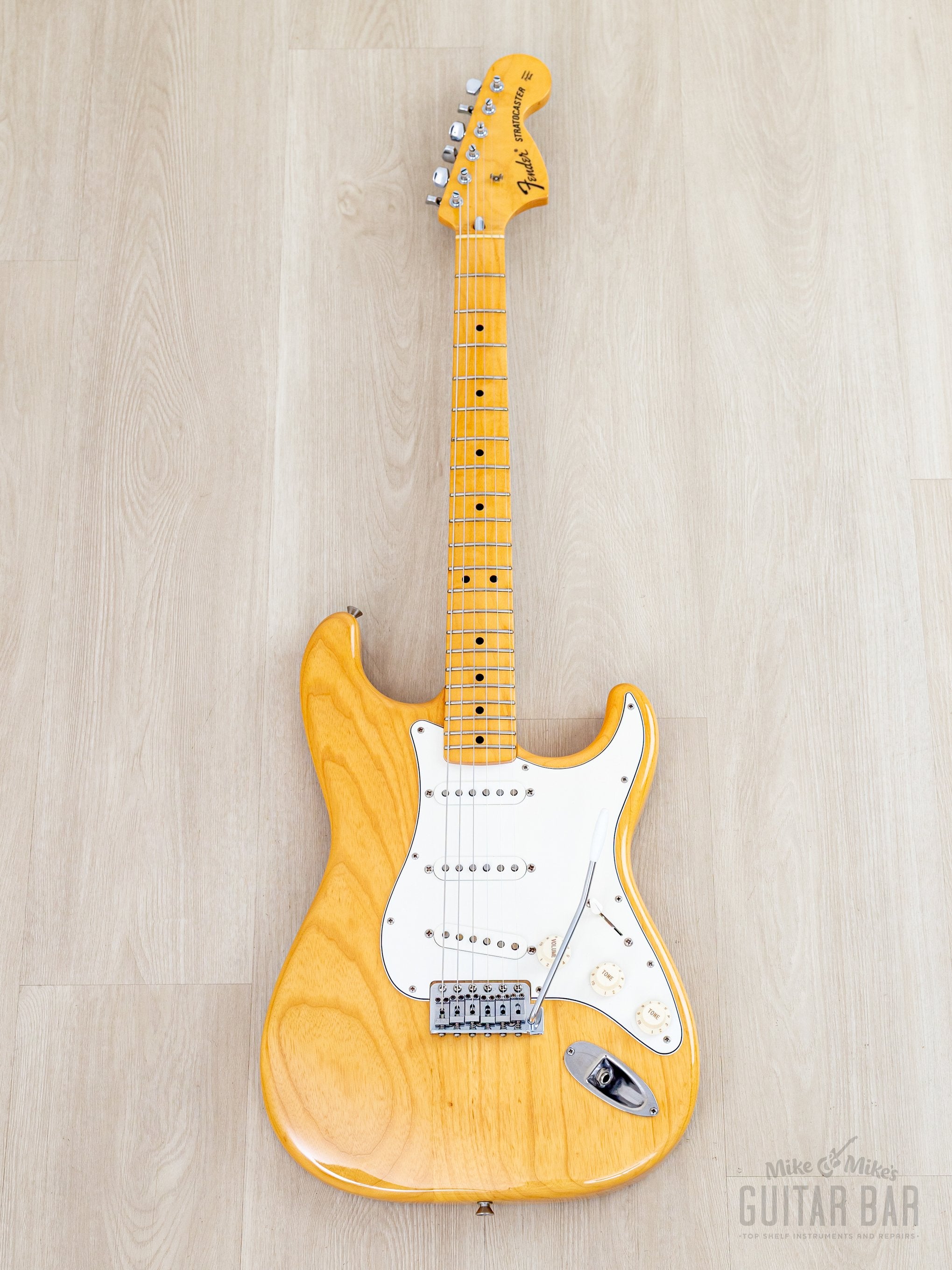 2002 Fender Stratocaster '71 Vintage Reissue ST71-85TX Natural w/ USA
