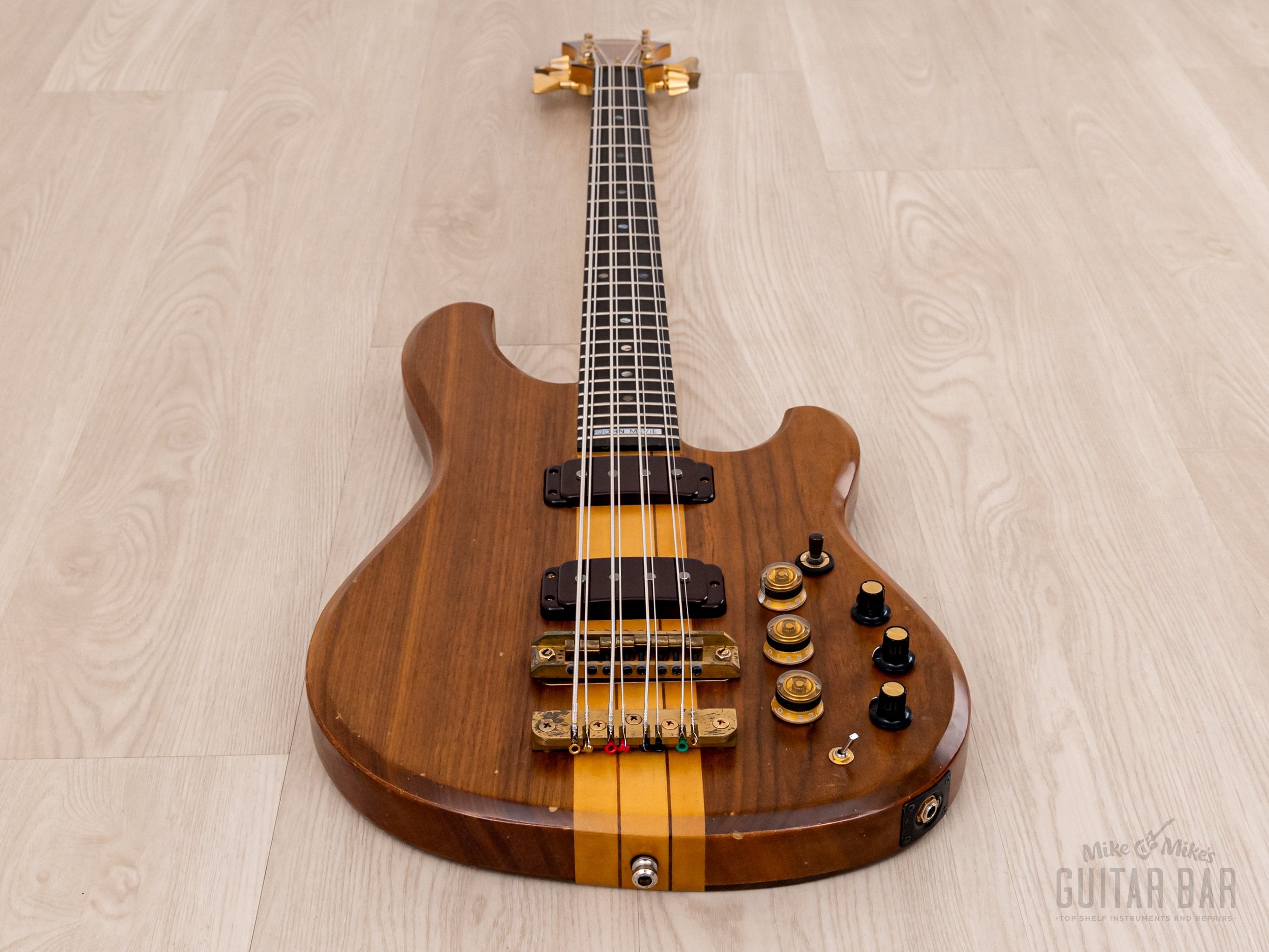 1982 Ibanez Musician 8-string ST-980 24-fret, Fleetwood Mac John McVie-Owned w/ Flight Case