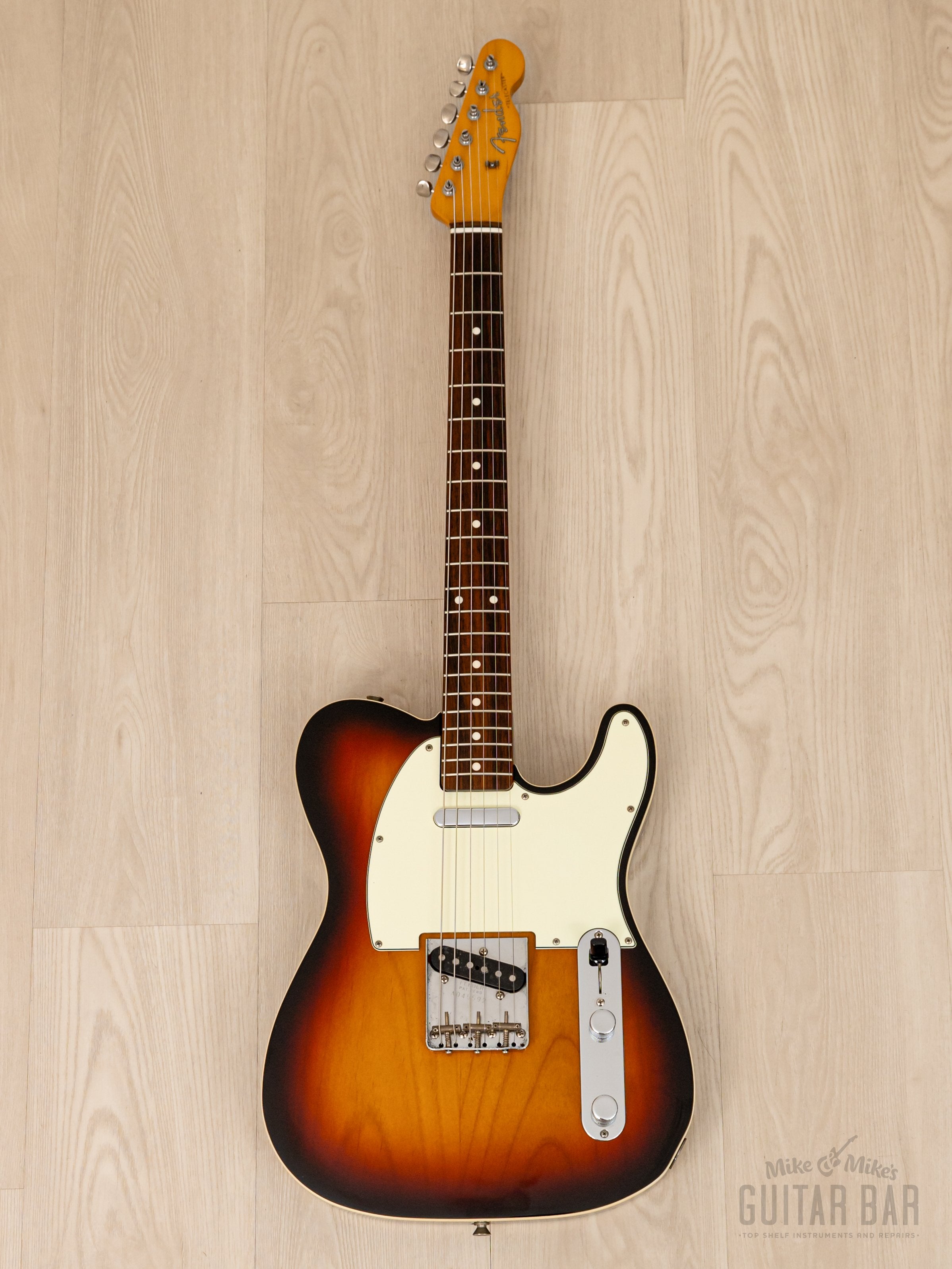 2008 Fender Telecaster Custom ‘62 Vintage Reissue TL62B-TX Sunburst w/ USA  Pickups, Japan CIJ