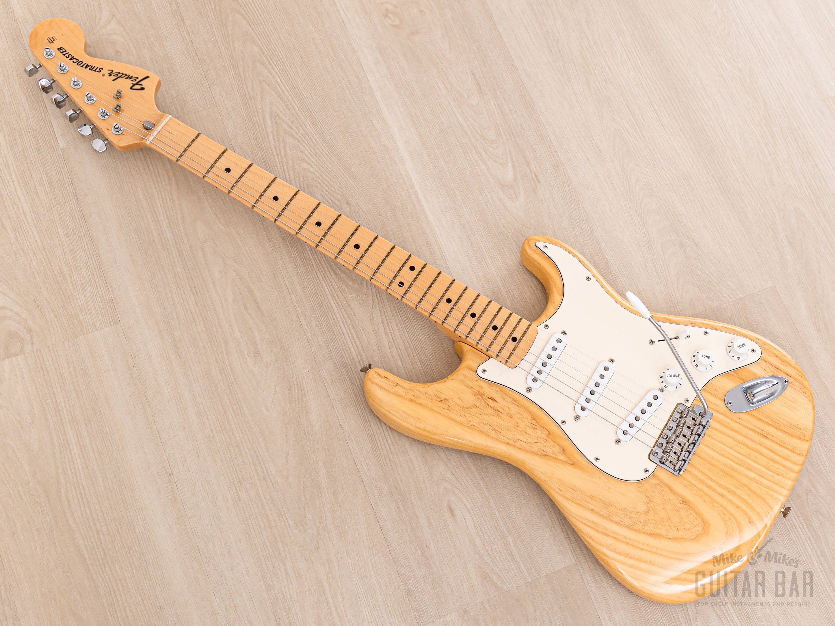 2006 Fender American Vintage ‘70s Stratocaster Natural Ash w/ Case, Tags & Abby Ybarra Pickups, Yamano