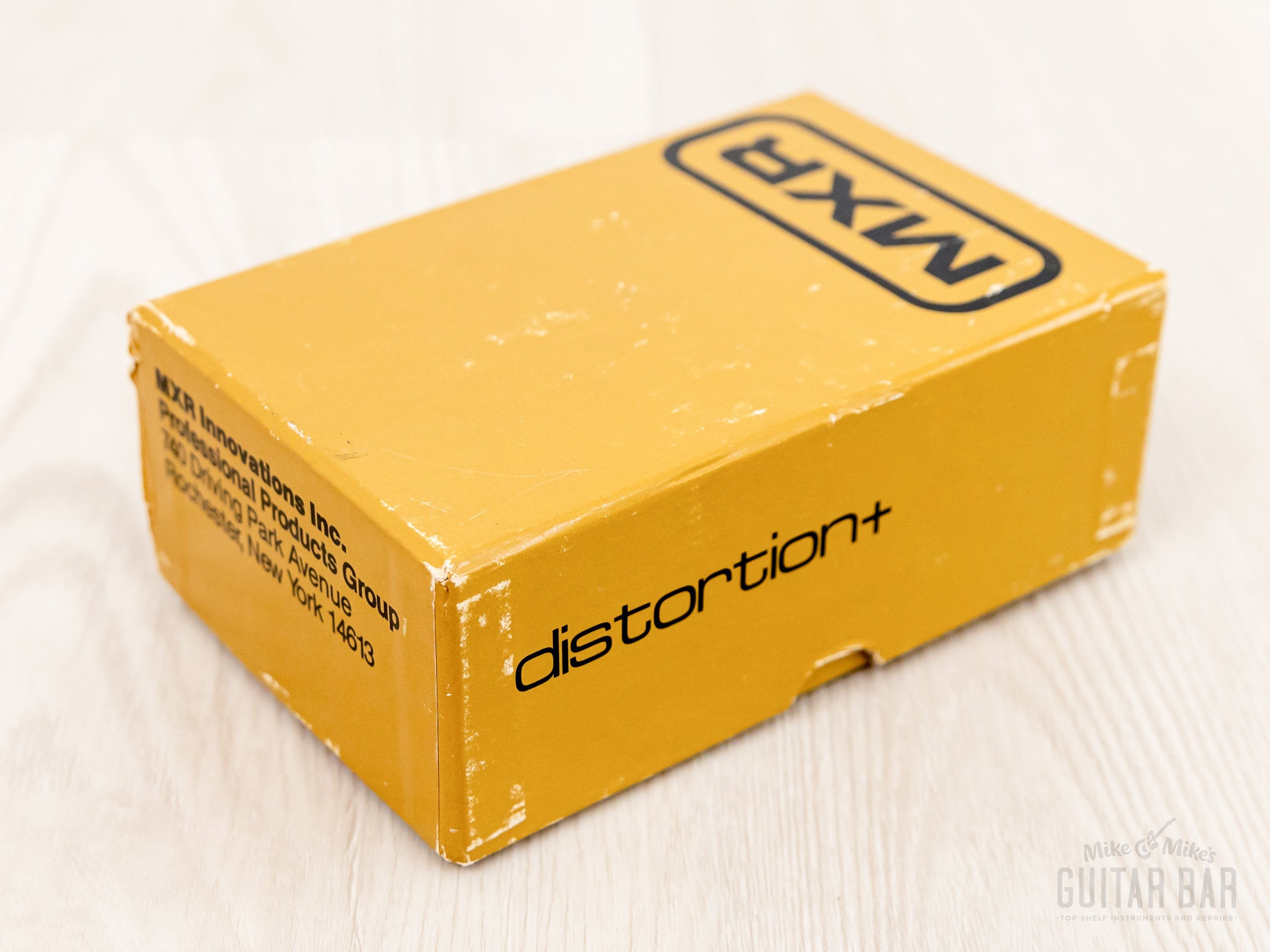 1981 MXR Distortion Plus + Block Logo Vintage Distortion Guitar Effect