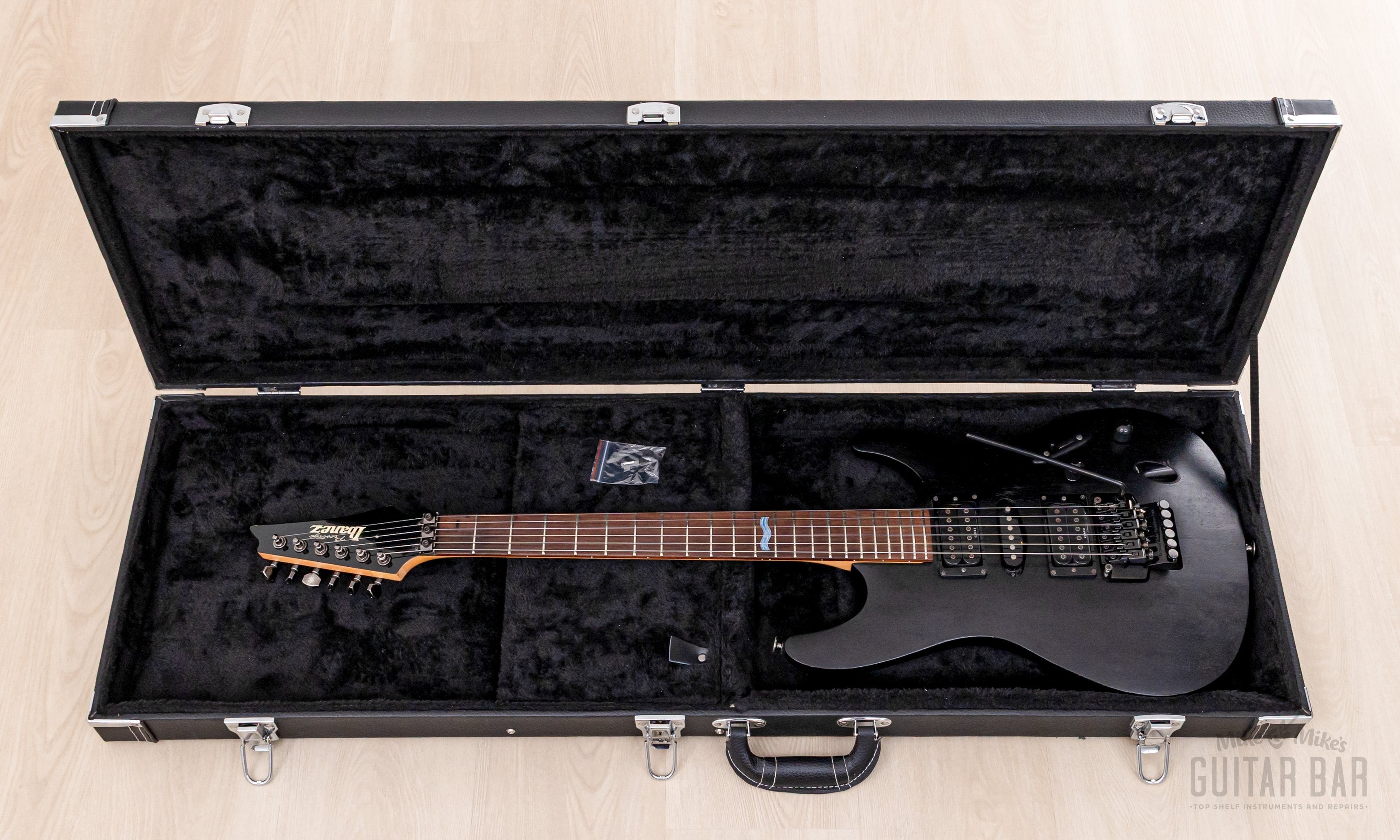2001 Ibanez Prestige S Series S470 HSH Satin Black w/ Floyd Rose