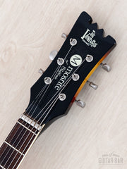 Mosrite Super Custom '65 headstock front with logo