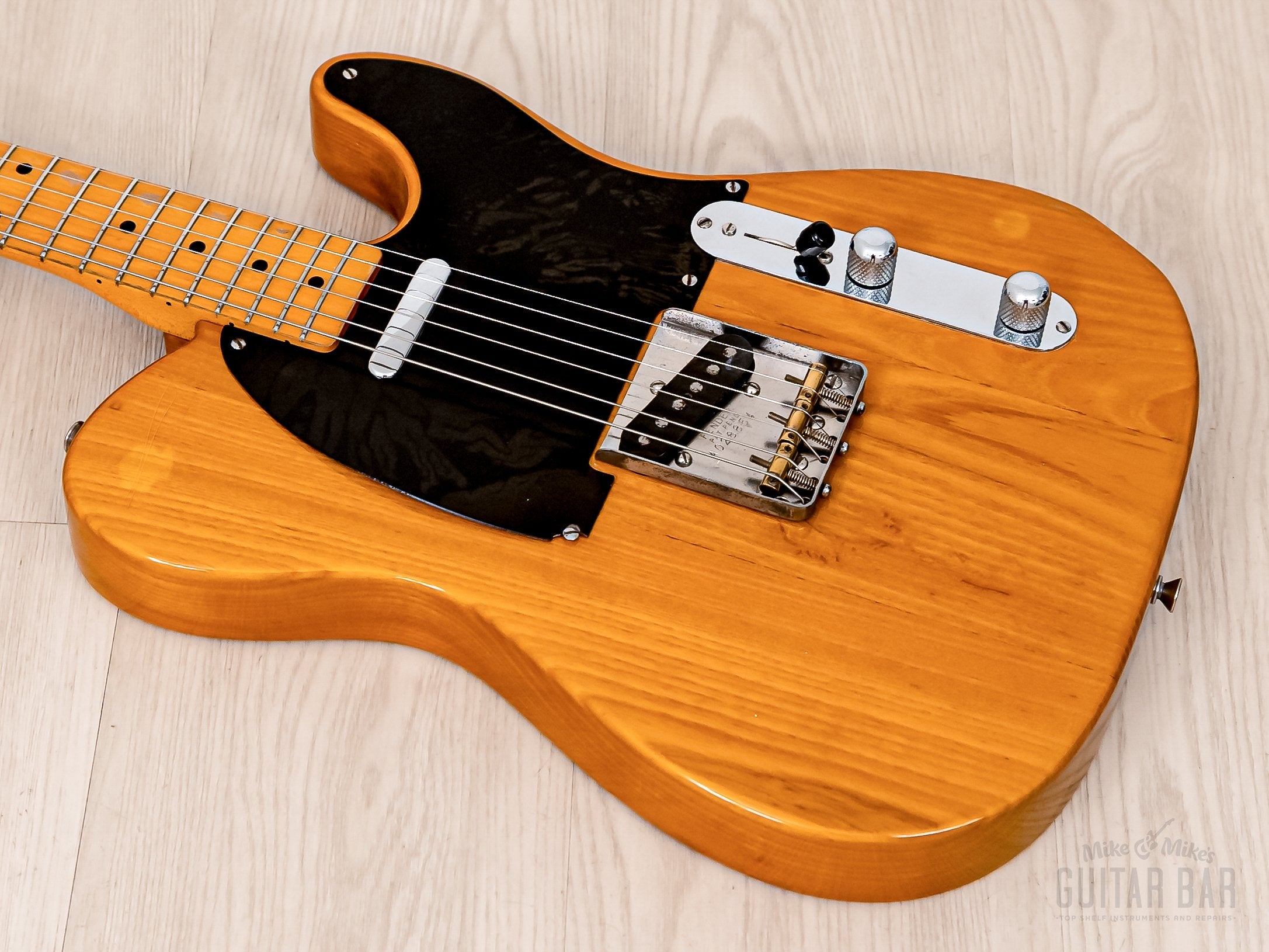 1987 Fender Order Made Telecaster ‘52 Vintage Reissue TL52-75 Butterscotch w/ USA Pickups, Japan MIJ Fujigen