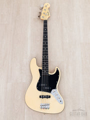 2011 Fender Aerodyne Jazz Bass PJ Vintage White, full front