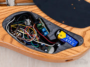 1993 Levinson Blade RH-4 Limited Momose Custom rear control cavity with VSC-1 electronics