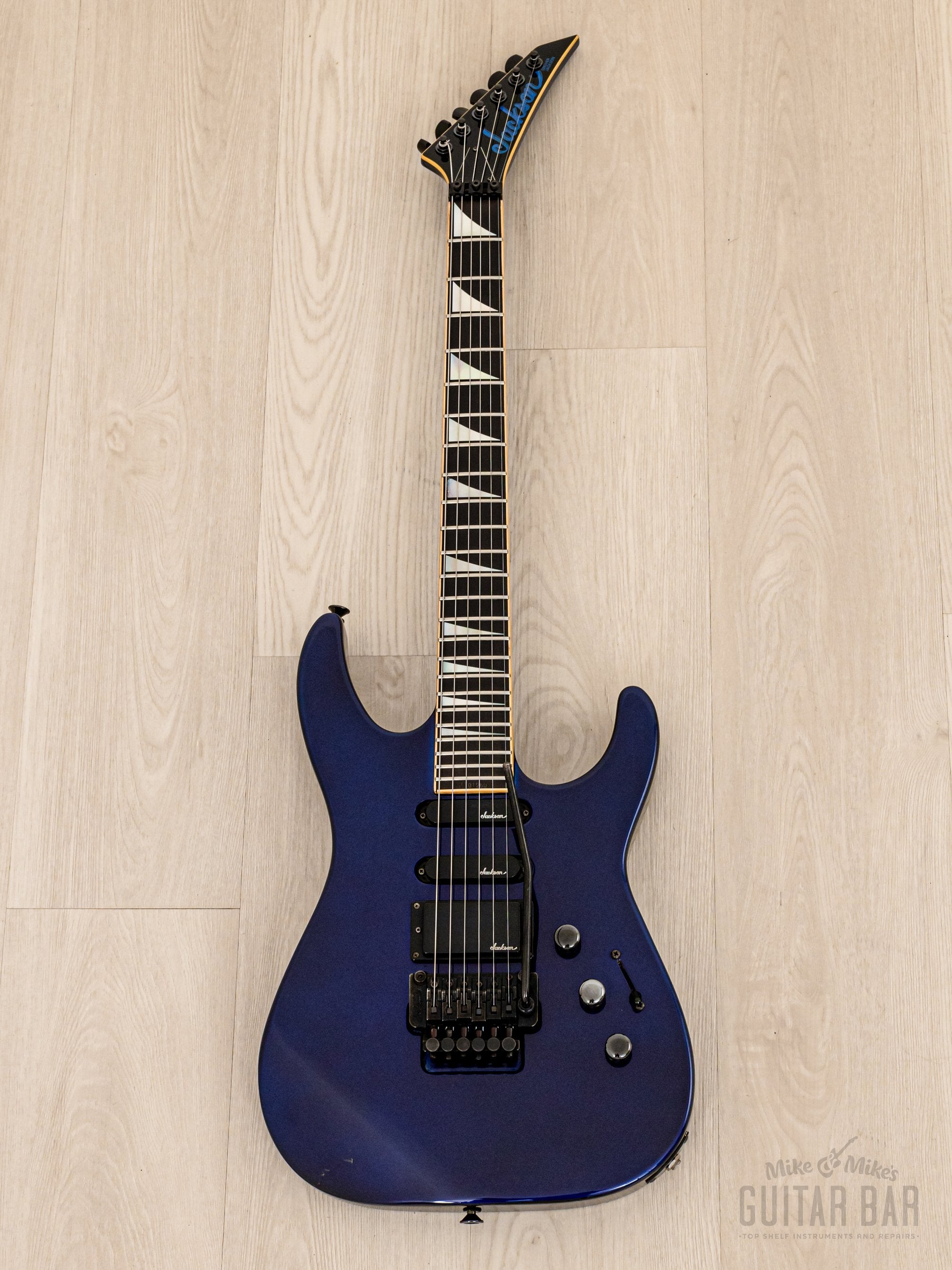 1990s Grover Jackson Soloist Custom SSH Midnight Blue w/ Mid Boost, Schaller Tremolo