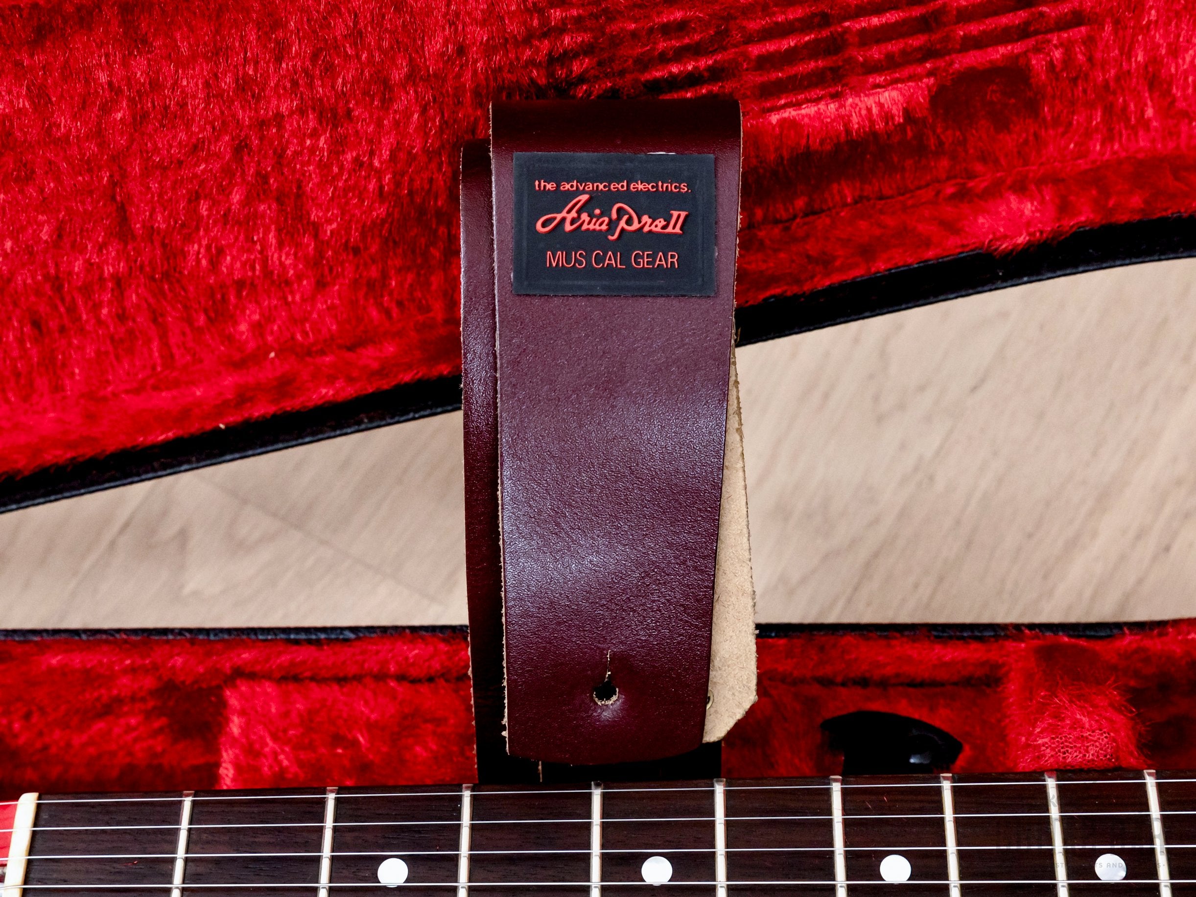 1980 Aria Pro II PE-600 Vintage Electric Guitar Near-Mint w/ Case & Strap, Japan Matsumoku