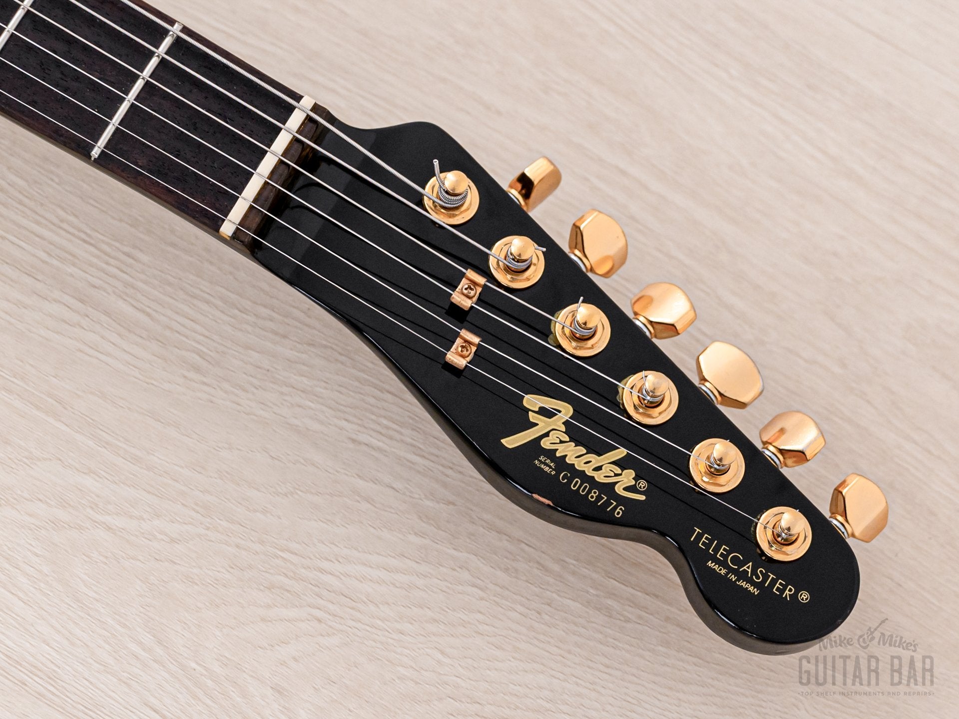 1988 Fender Telecaster TLG80-550 Vintage Guitar Black w