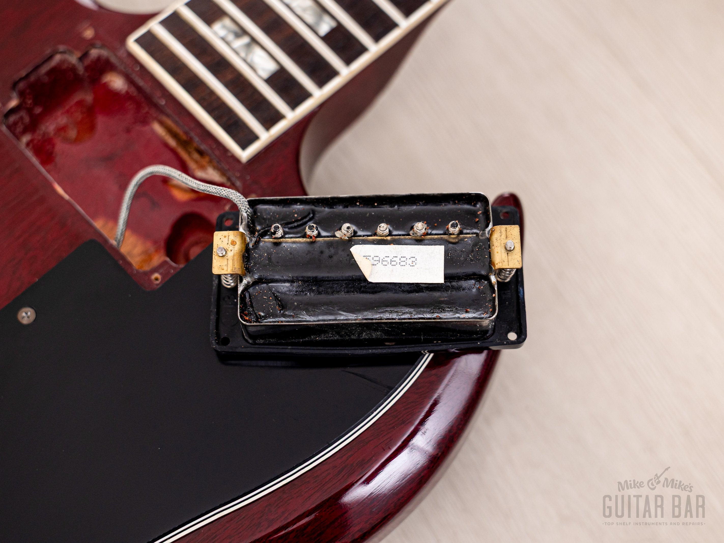 1983 Gibson SG Standard Vintage Guitar Cherry 100% Original w/ Tarbacks, Hangtags, Case