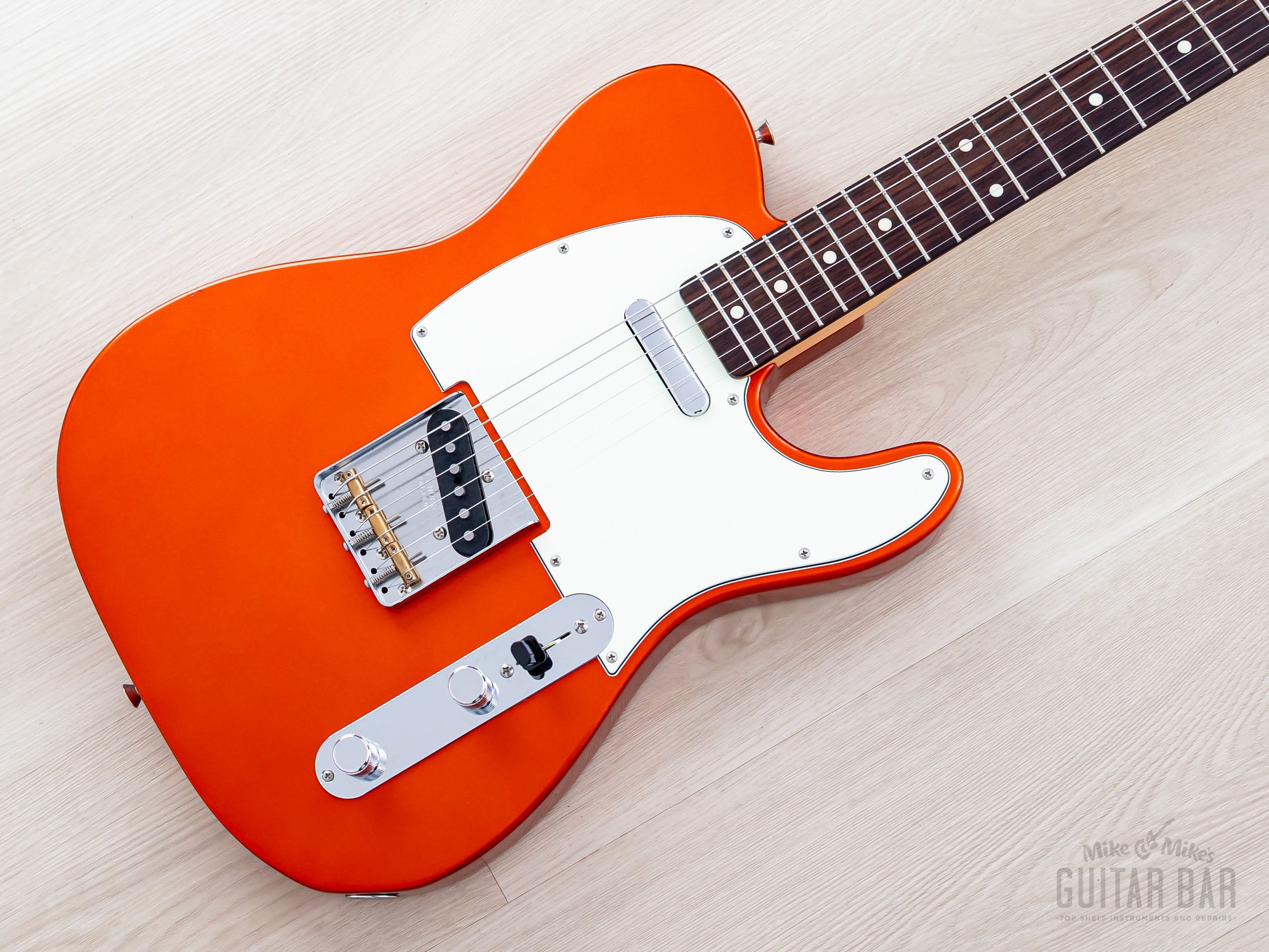 Fender HYBRID 60’s Telecaster 2017 Fender Hybrid '60s Telecaster FSR Candy Tangerine w/ USA Pure Vin