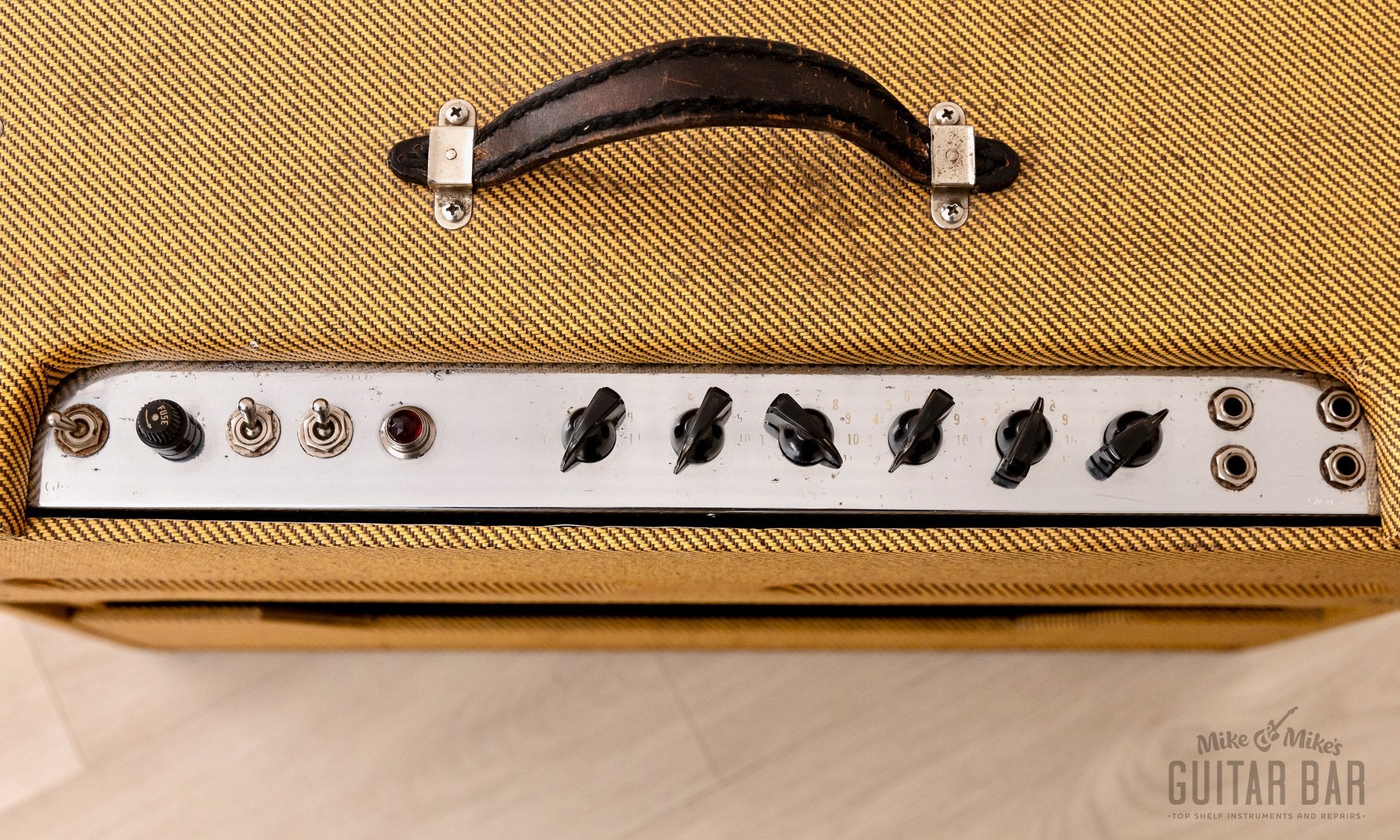 1958 Fender High Power Tweed Twin 5F8-A Vintage Tube Amp 2x12 w/ Jense