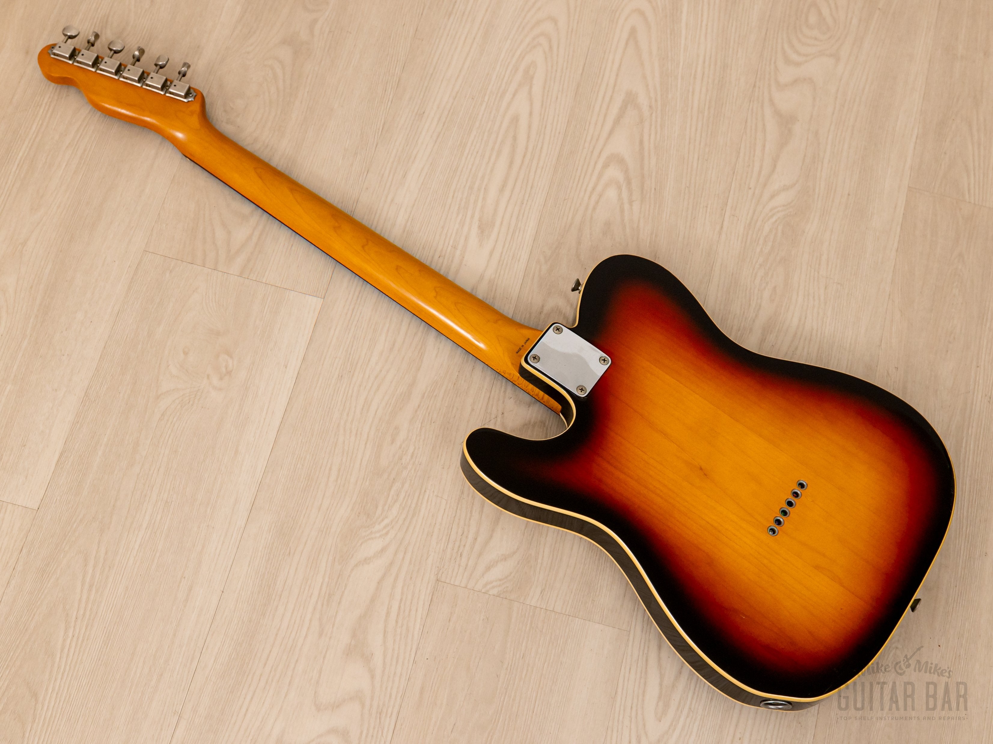 1990s Fender Telecaster Custom '62 Vintage Reissue TL62B-80 Sunburst, Japan MIJ