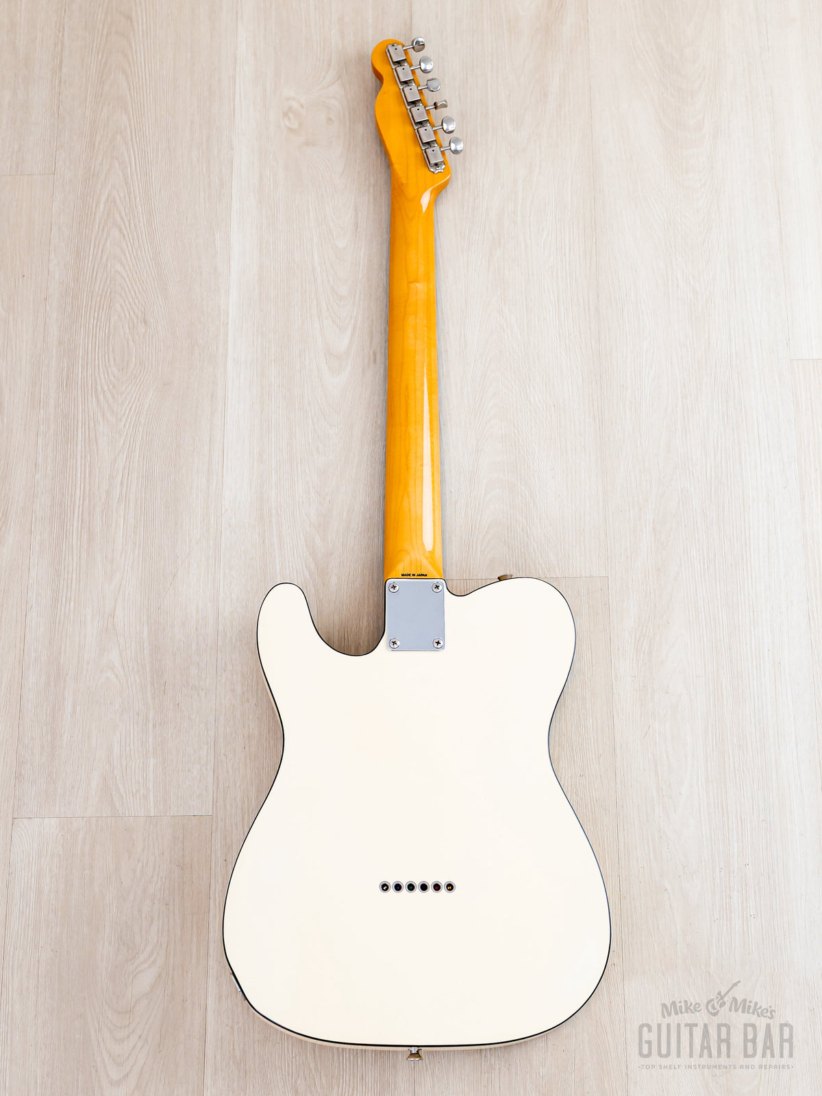 TL62B Olympic White Telecaster Custom full back view