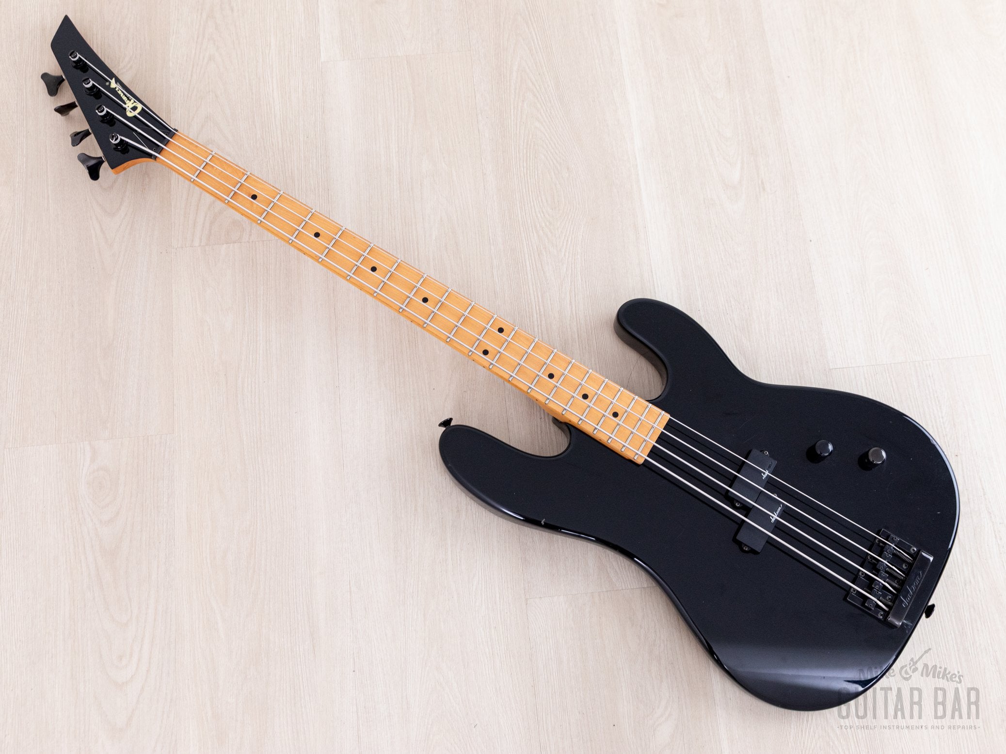 1980s Charvel by Jackson 1B Vintage Bass Black, Japan