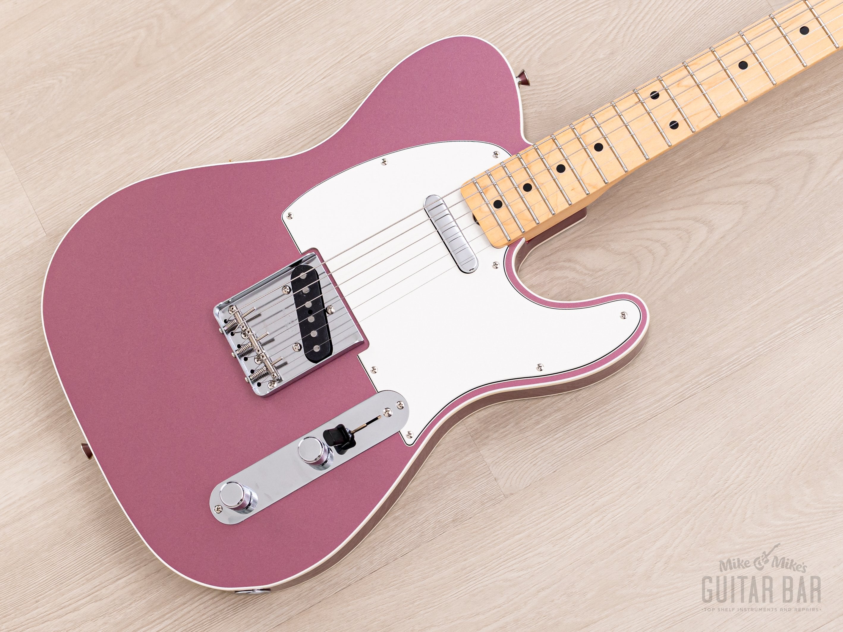 2024 Fender Traditional II 60s Telecaster Custom FSR Burgundy Mist, Mint w/ Hangtags, Japan MIJ