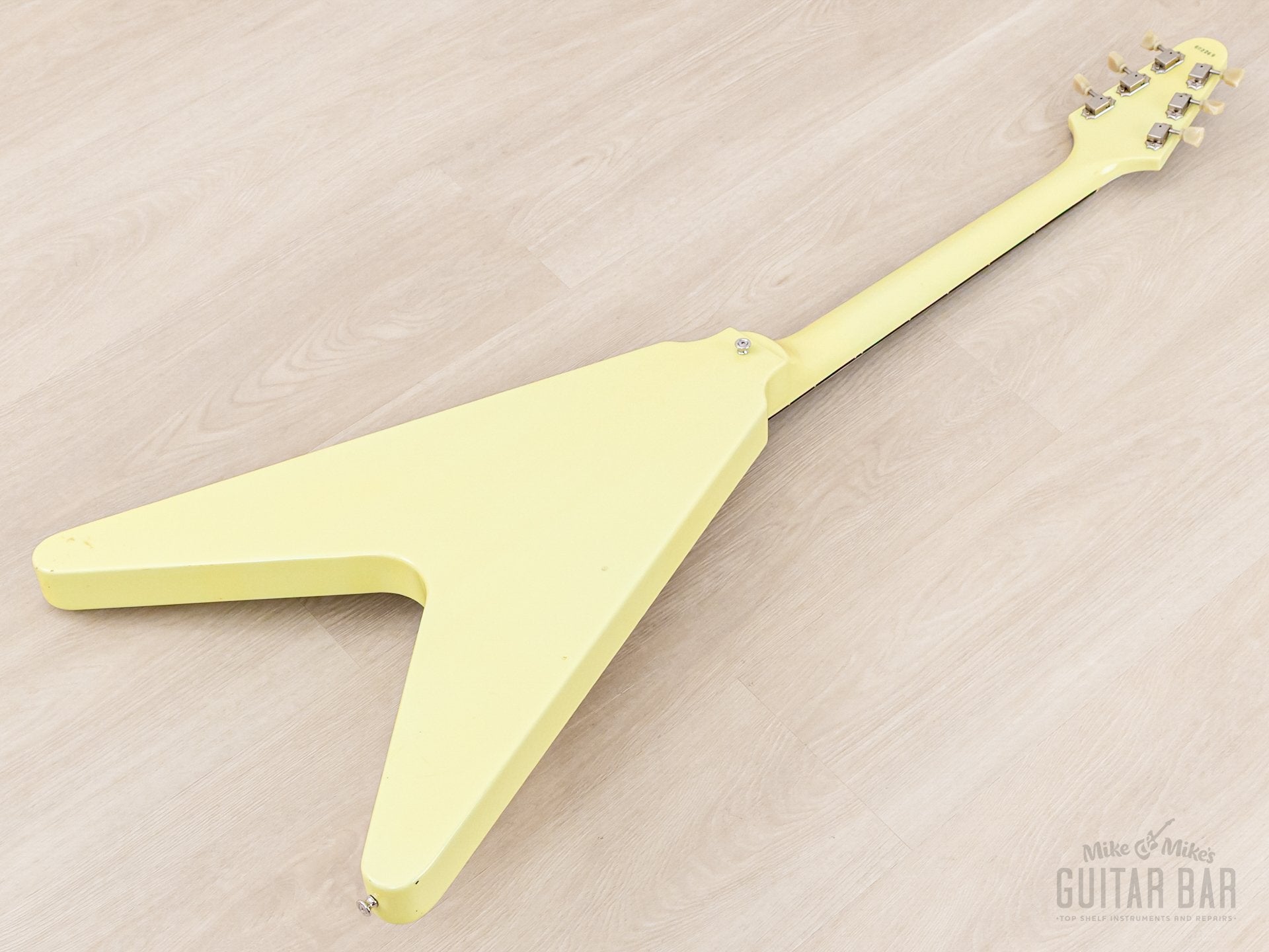 orville フライングv Orville By Gibson Flying V '74 Reissue 1995 Natural Guitar