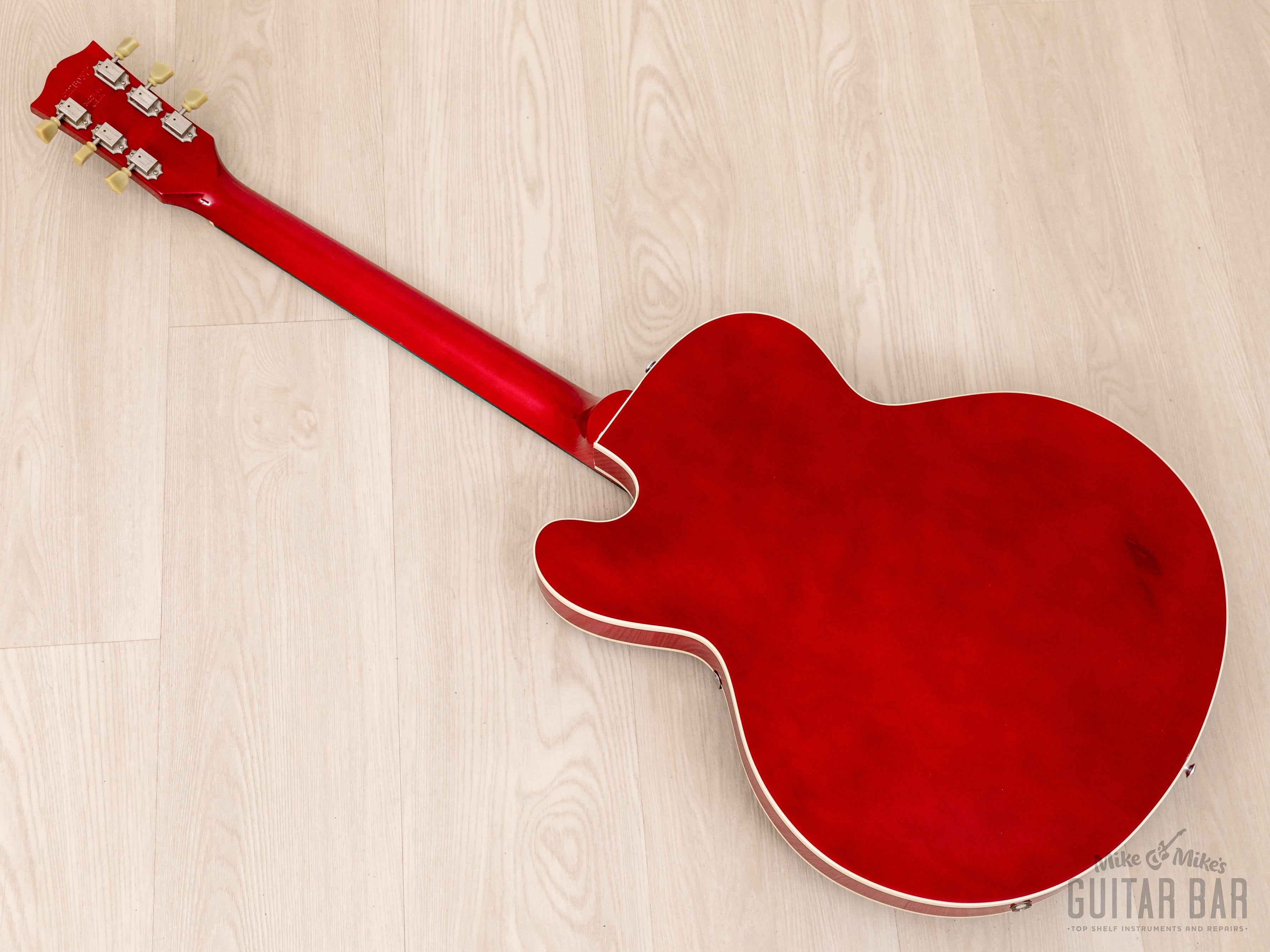 1990 Gibson Chet Atkins Tennessean Semi-Hollow Guitar Wine Red Near-Mint w/ Case & Tags, Yamano