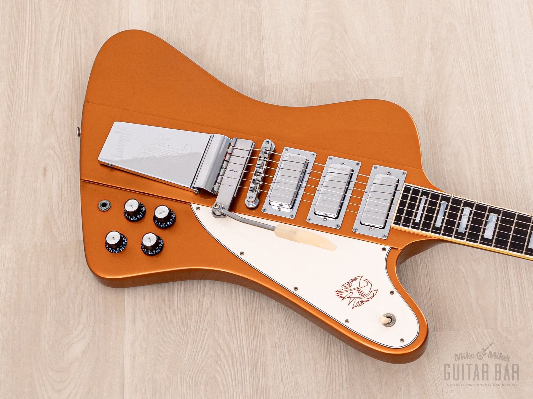 2002 Gibson Firebird VII Reverse Body Copper Near-Mint w/ Hangtags & Case, Yamano