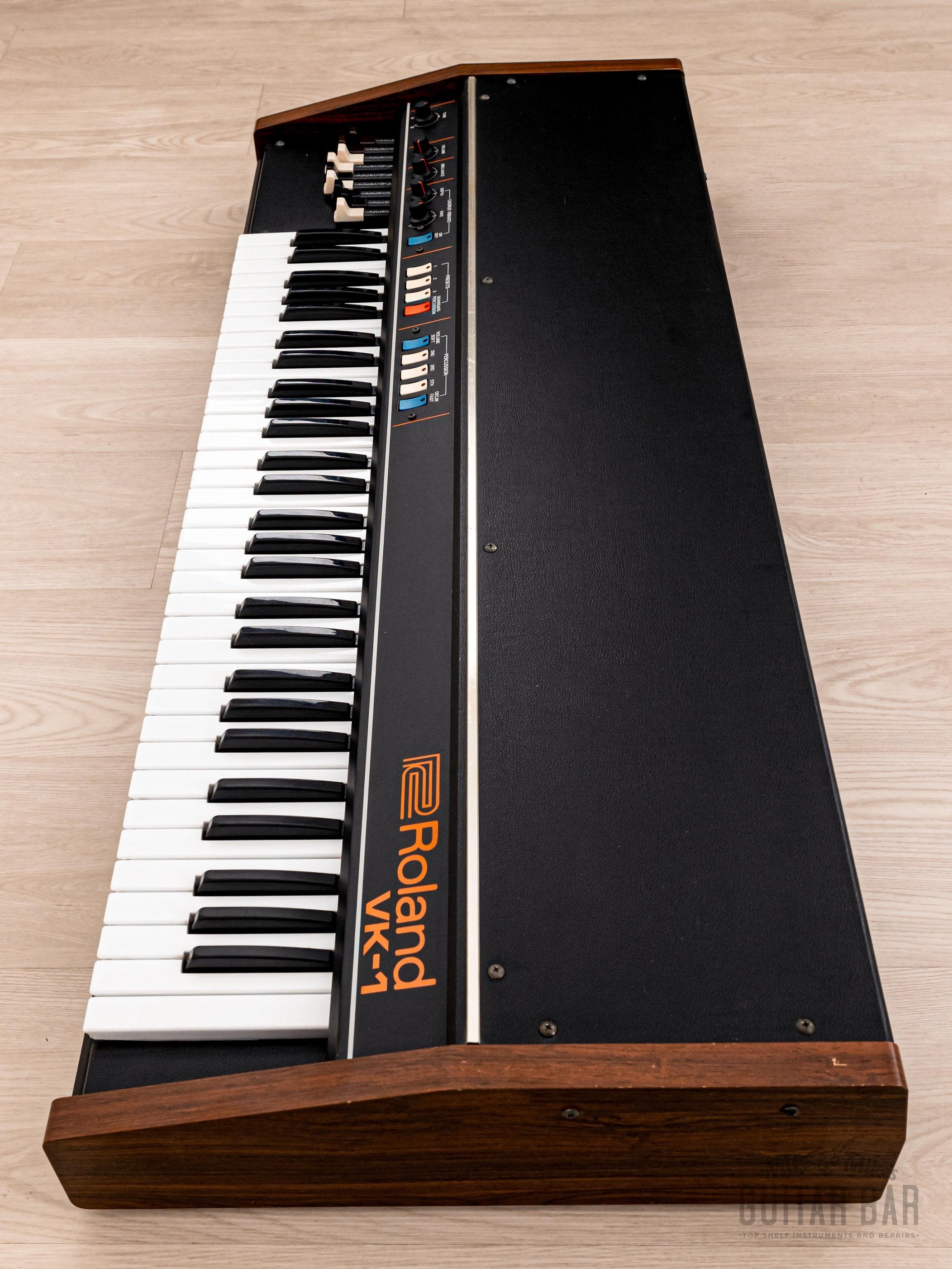 1970s Roland VK-1 Vintage Analog Drawbar Organ, Clean & Serviced w/ Ca