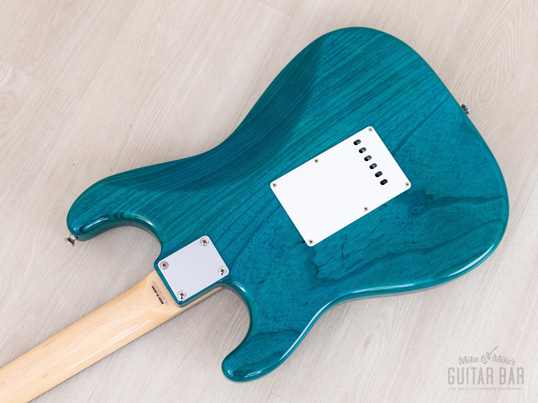 2012 Fender '62 Stratocaster ST62/ASH/MH Transparent Blue +