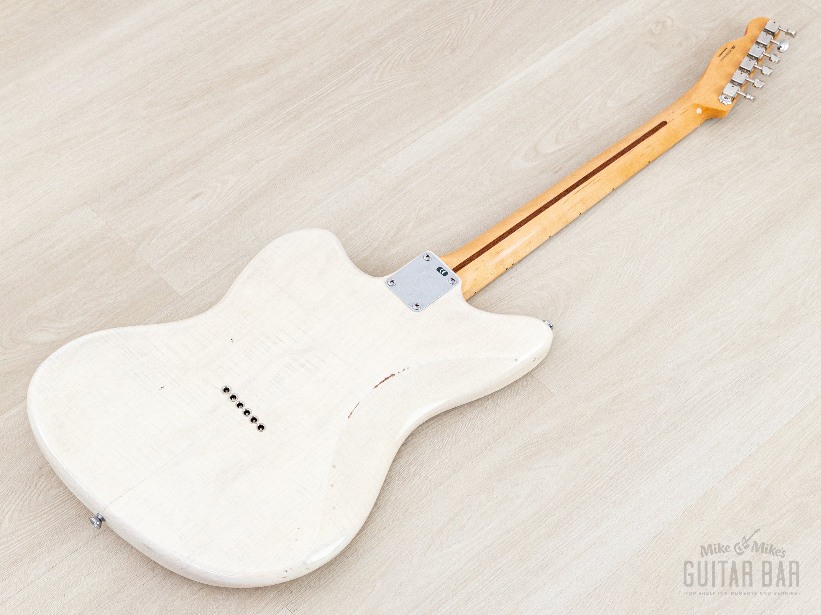 2018 Fender + MJT Telemaster Partscaster Blonde Lacquer Relic, Lightwe