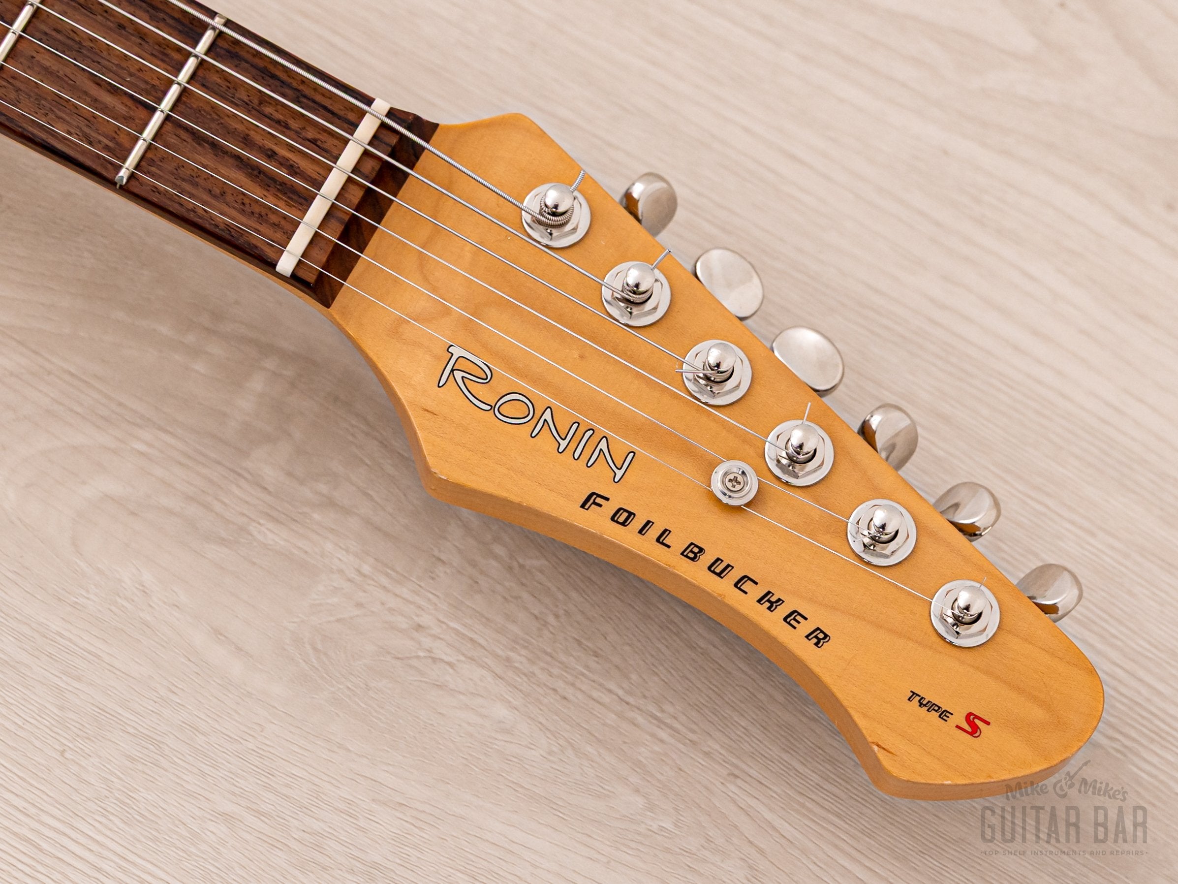 2017 Ronin Foilbucker Type-S Goldburst Lacquer Relic, Near-Mint w/ G&G Case
