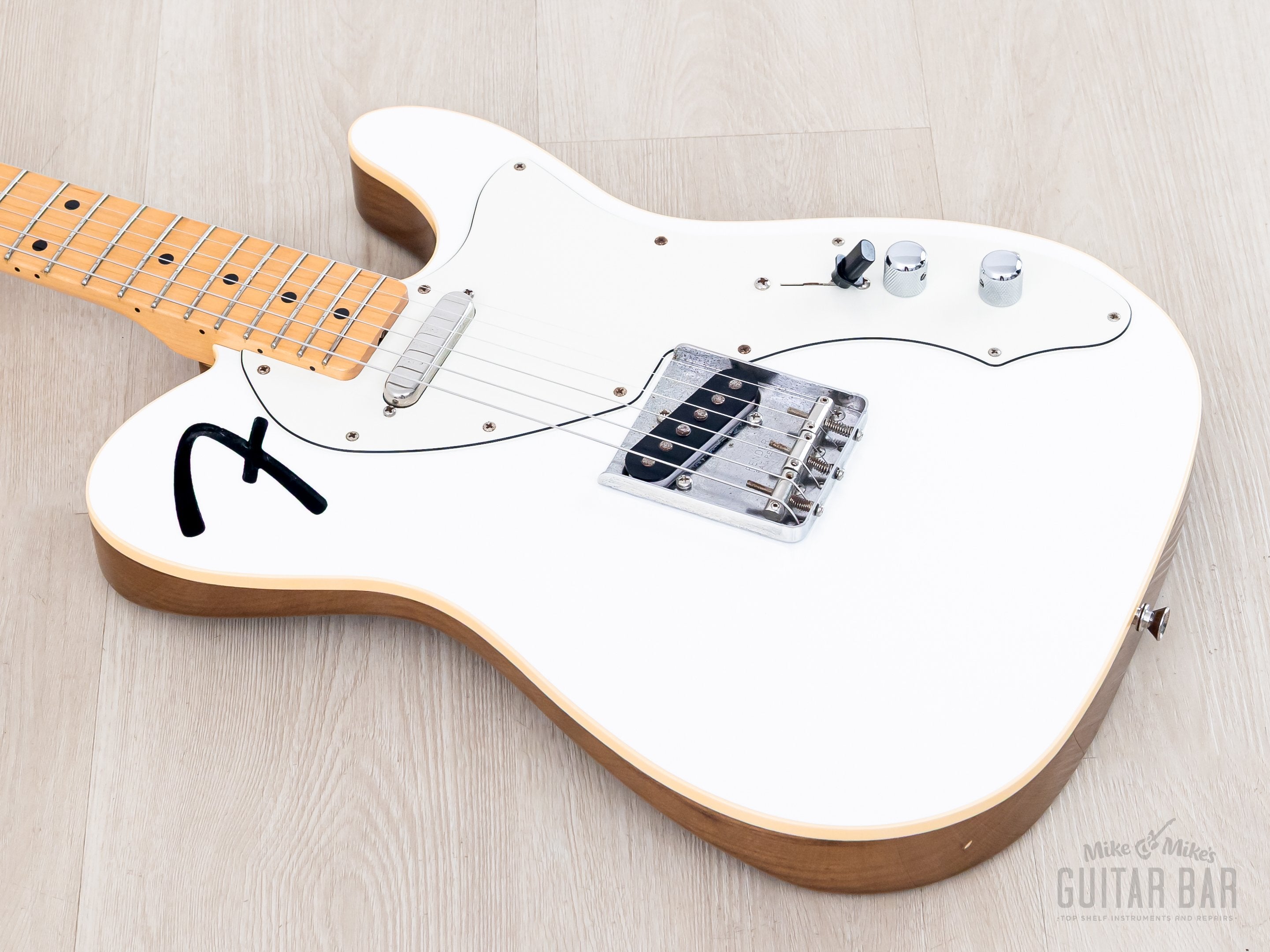 2021 Fender Limited F-Hole Telecaster Thinline Arctic Pearl, Japan MIJ