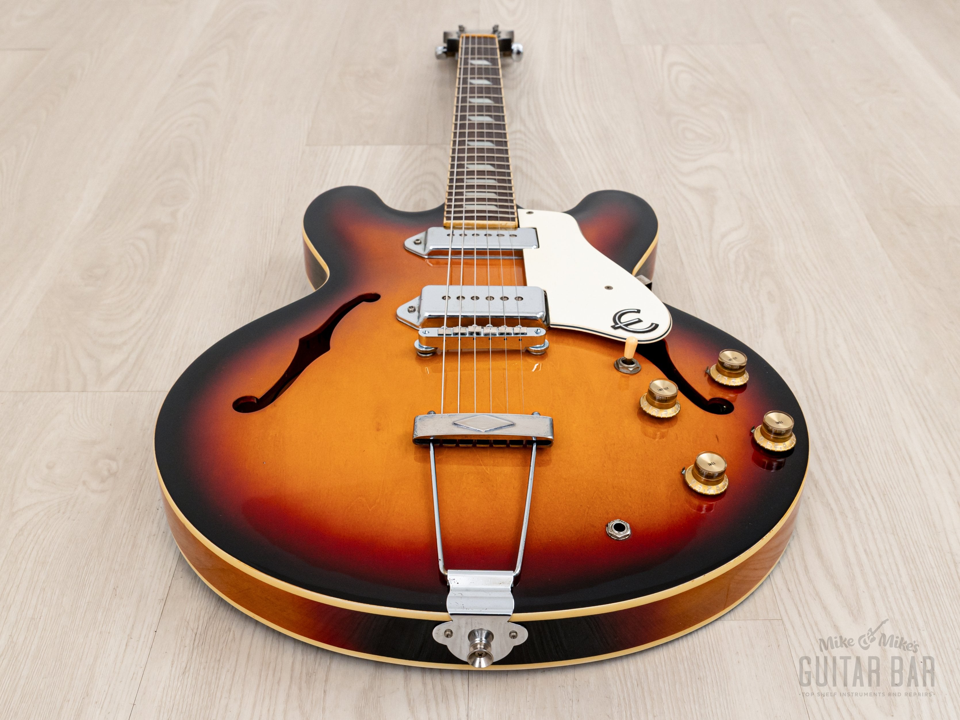 1996 Epiphone Casino Sunburst w/ Case, Peerless