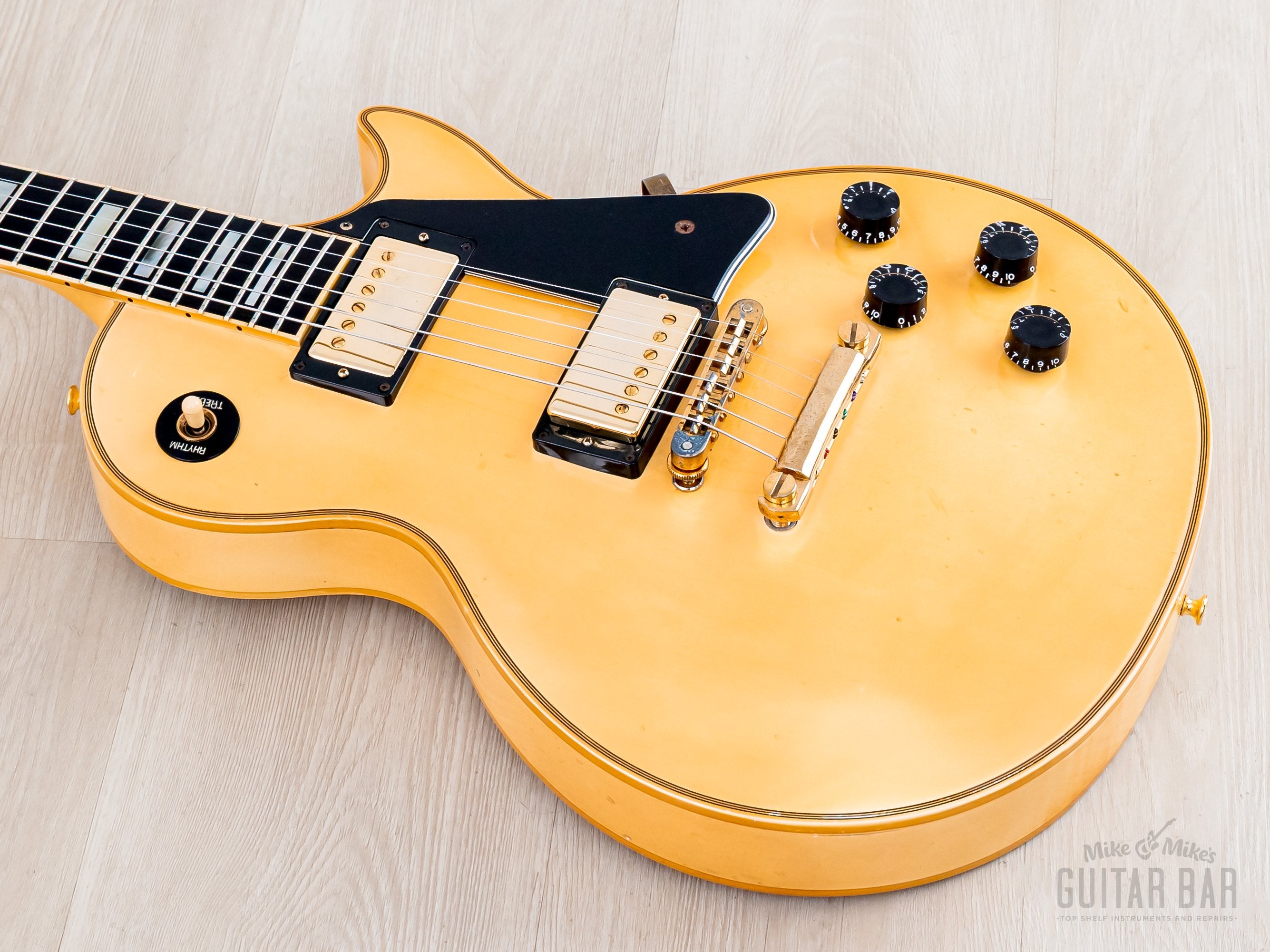1987 Gibson Les Paul Custom Alpine White w/ Tim Shaw PAFs, Case