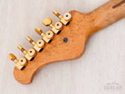 1993 Levinson Blade RH-4 Limited Momose Custom headstock back with Sperzel tuners
