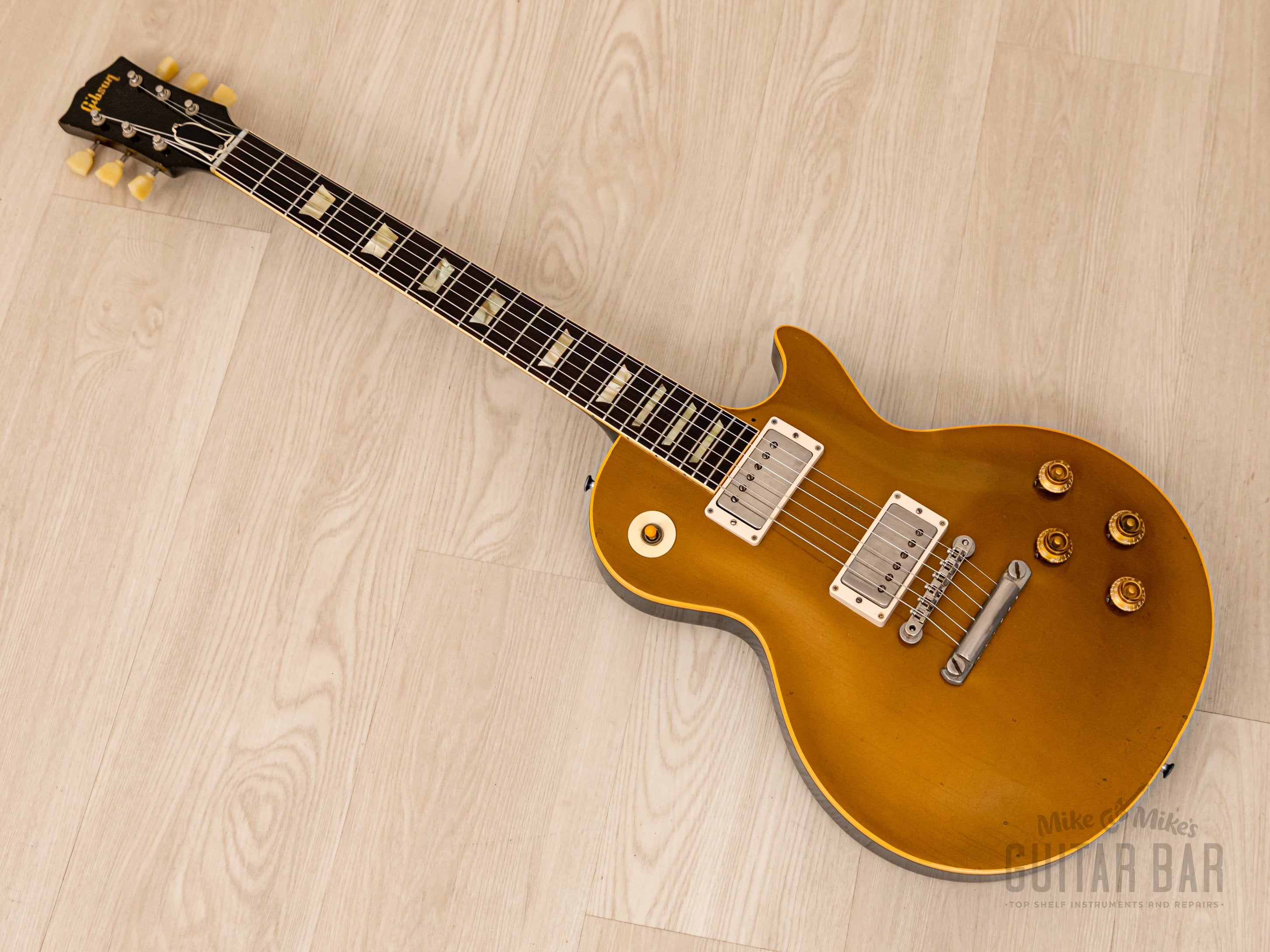 1958 Gibson Les Paul Standard Goldtop Darkback, Collector-Grade w/ Lifton Case