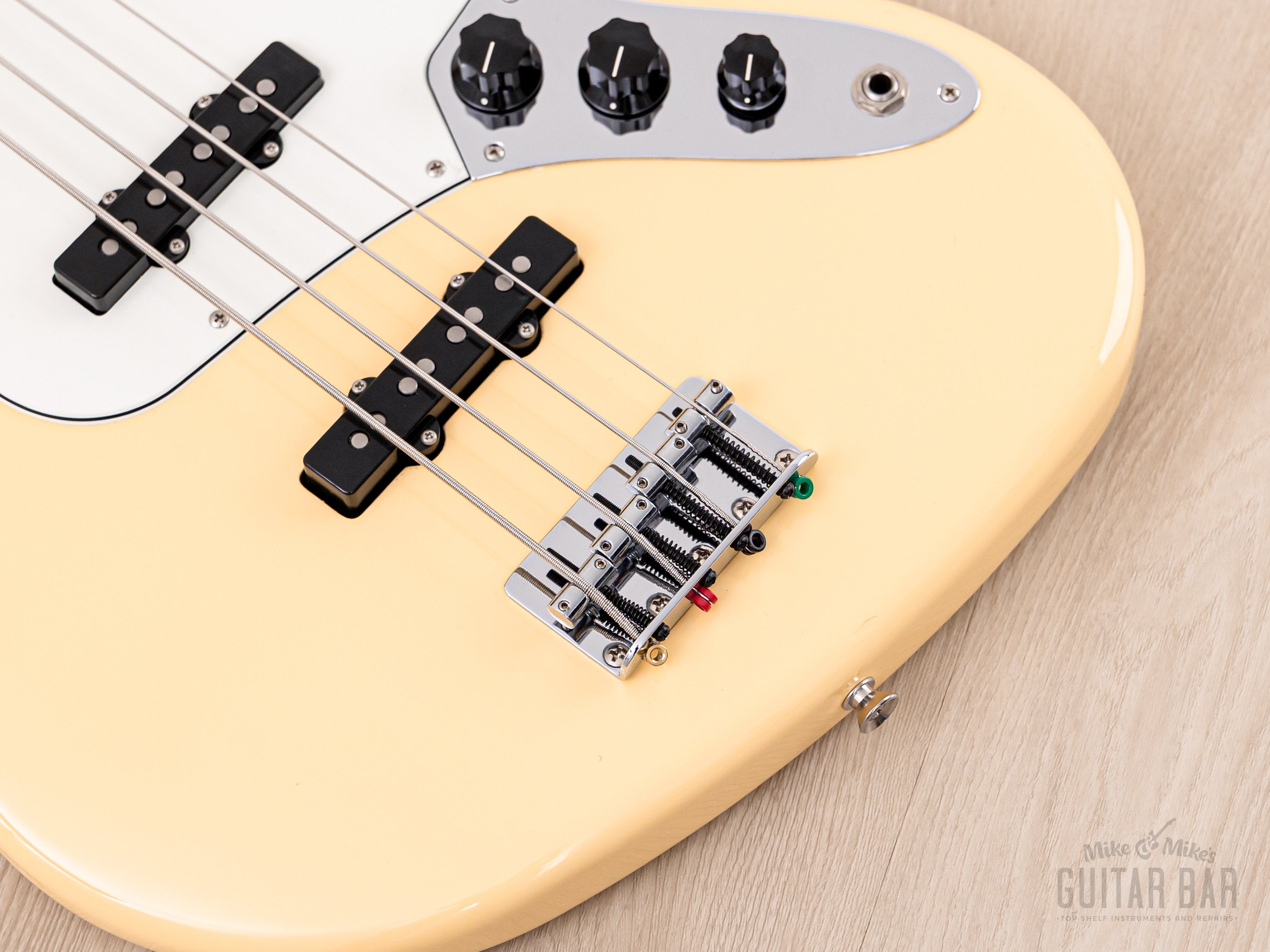 2021 Fender Hybrid II Jazz Bass Vintage White w/ Hangtags, Japan MIJ