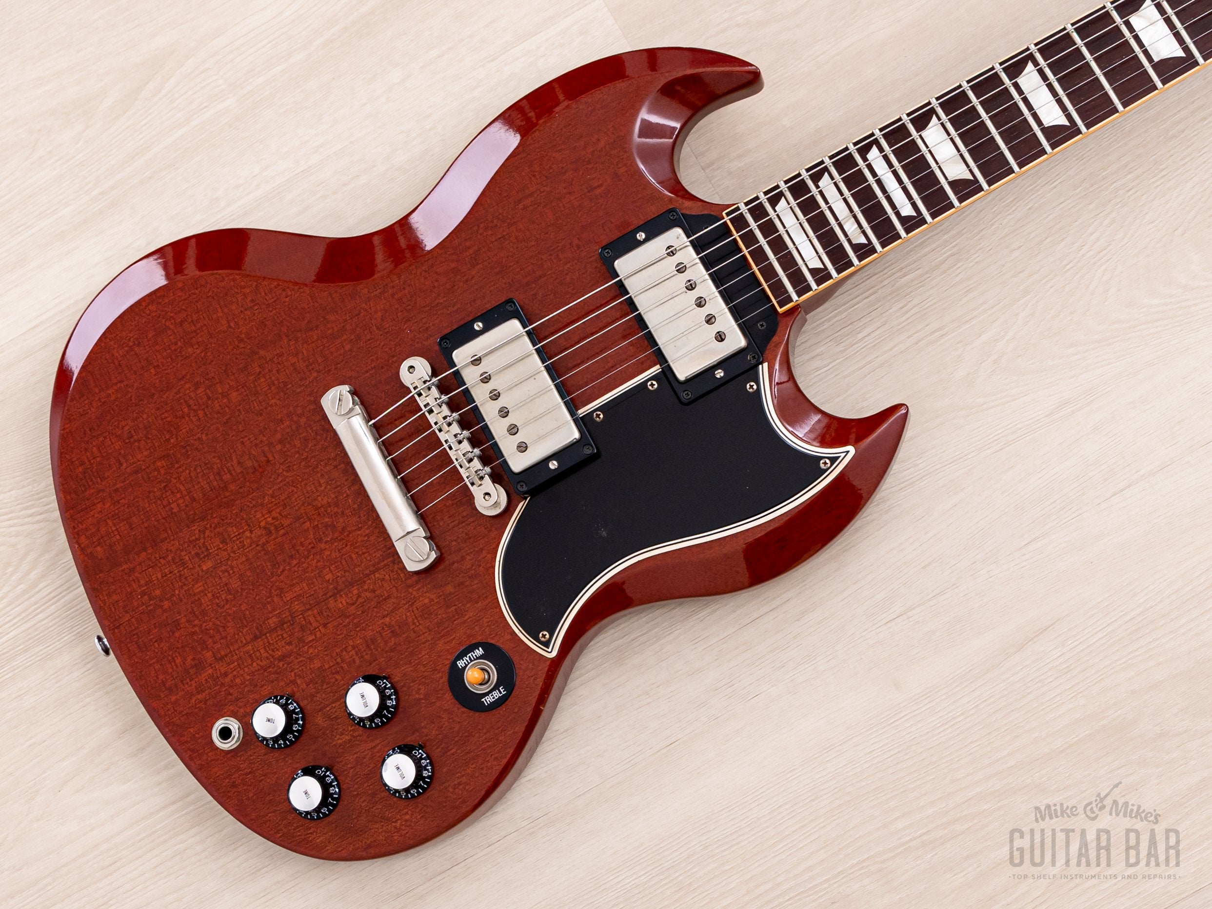 2008 Gibson Custom Shop Historic VOS ‘61 Les Paul SG Standard Heritage Cherry w/ Duncan Antiquity PAFs, Case & COA