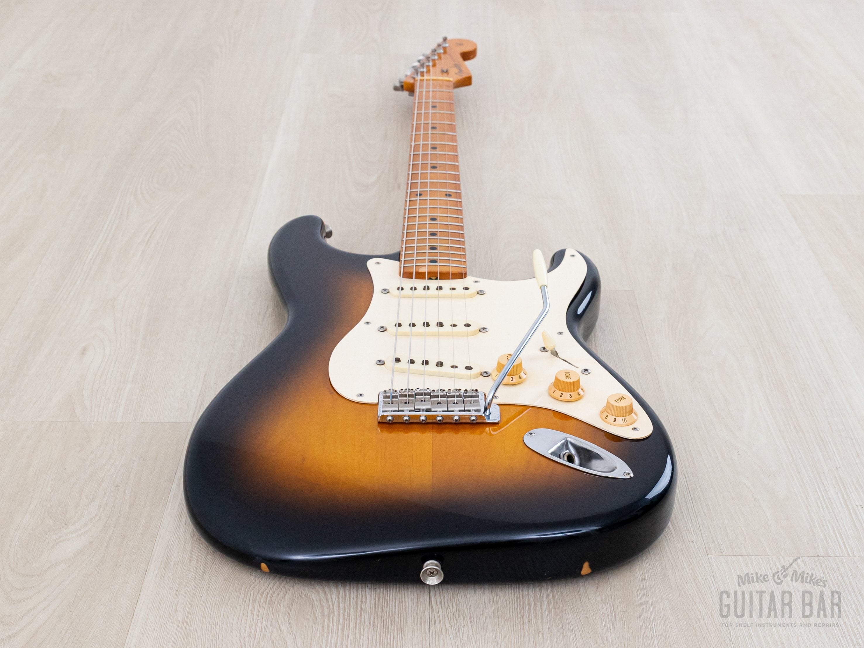 1987 Fender '57 Stratocaster ST57-115 Sunburst Lacquer w/ USA Pickups