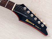 Ibanez DT400 headstock front with Ibanez logo