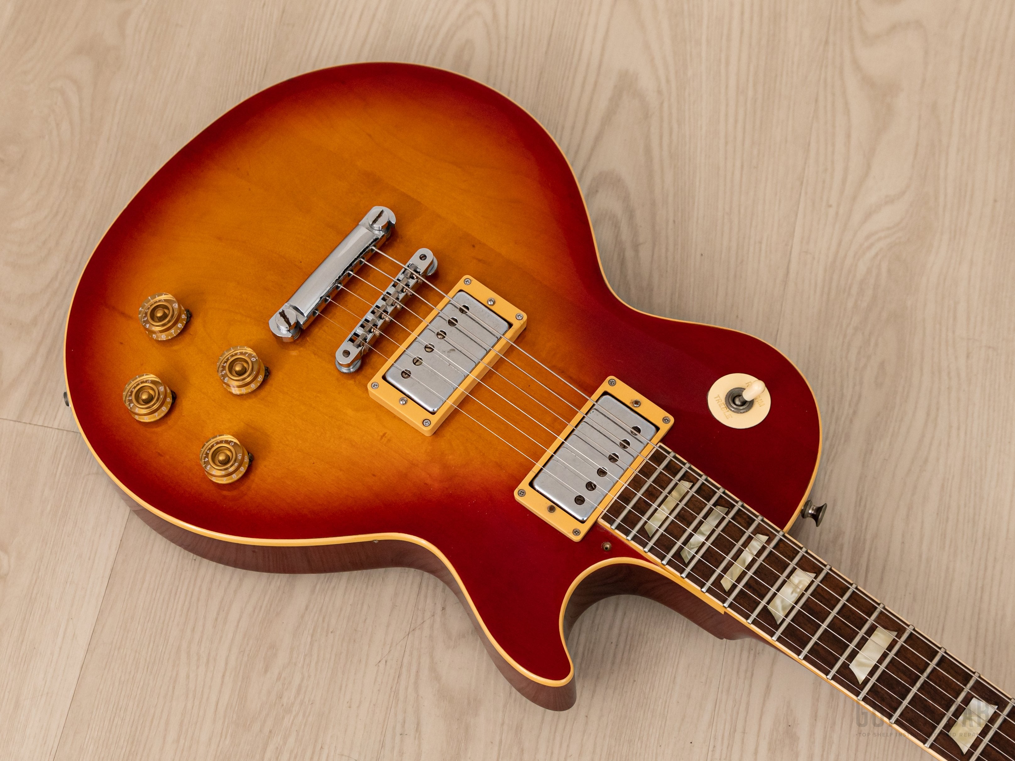 1990 Orville Les Paul Standard LPS-75 Cherry Sunburst, Gibson-Licensed, Japan