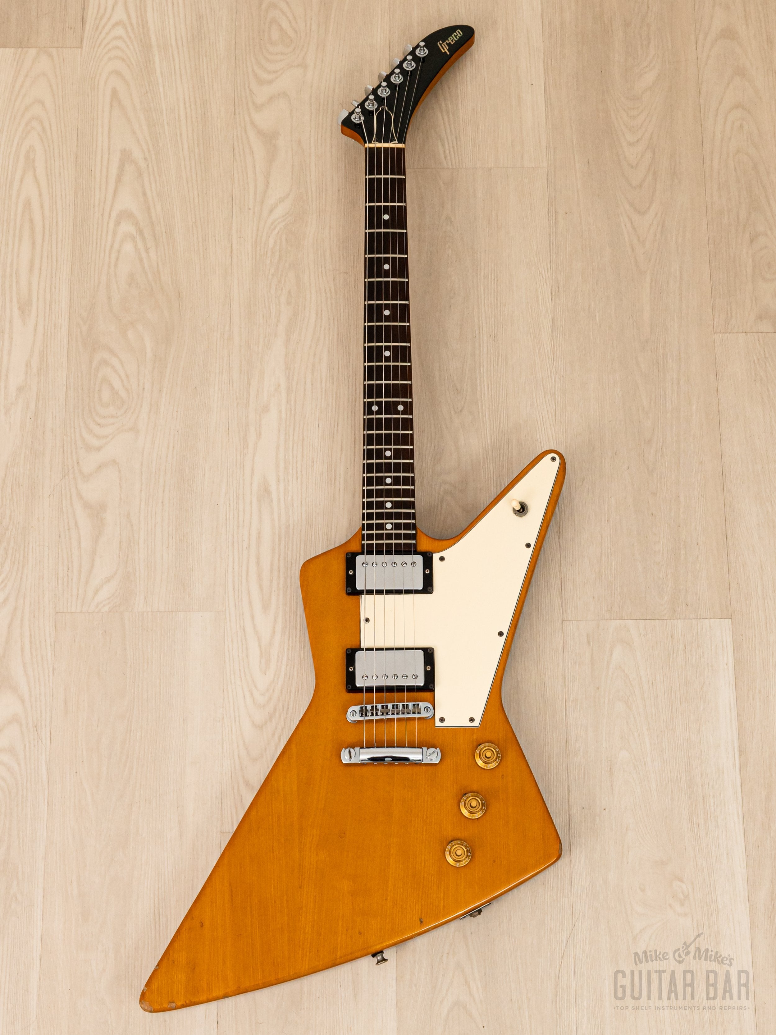 1978 Greco EX800 Explorer Vintage Electric Guitar, Destroyer 2459 w/ C –  Mike & Mike's Guitar Bar