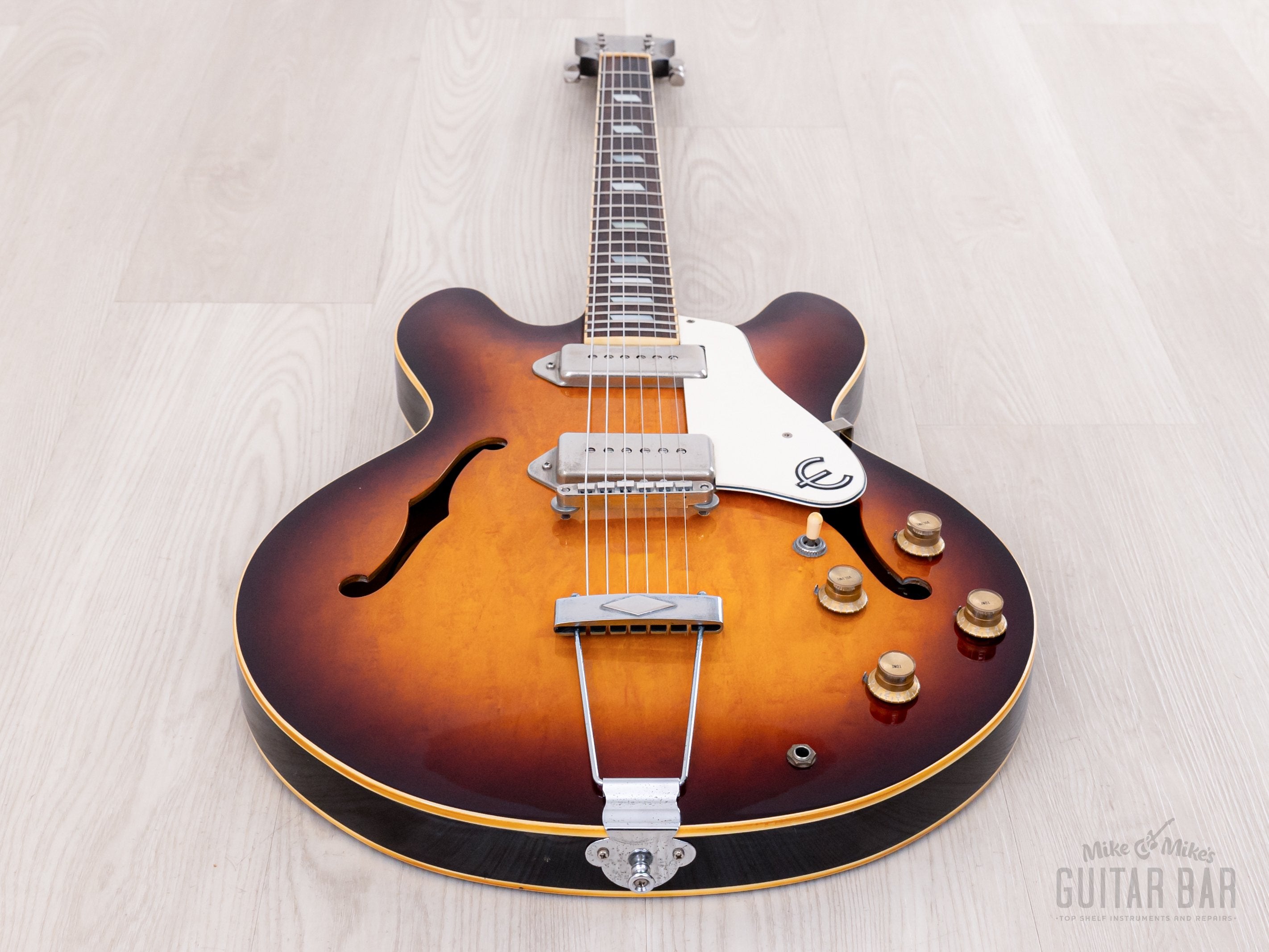 1991 Epiphone Casino Vintage Guitar Sunburst Pre-Elitist, Near-Mint w/